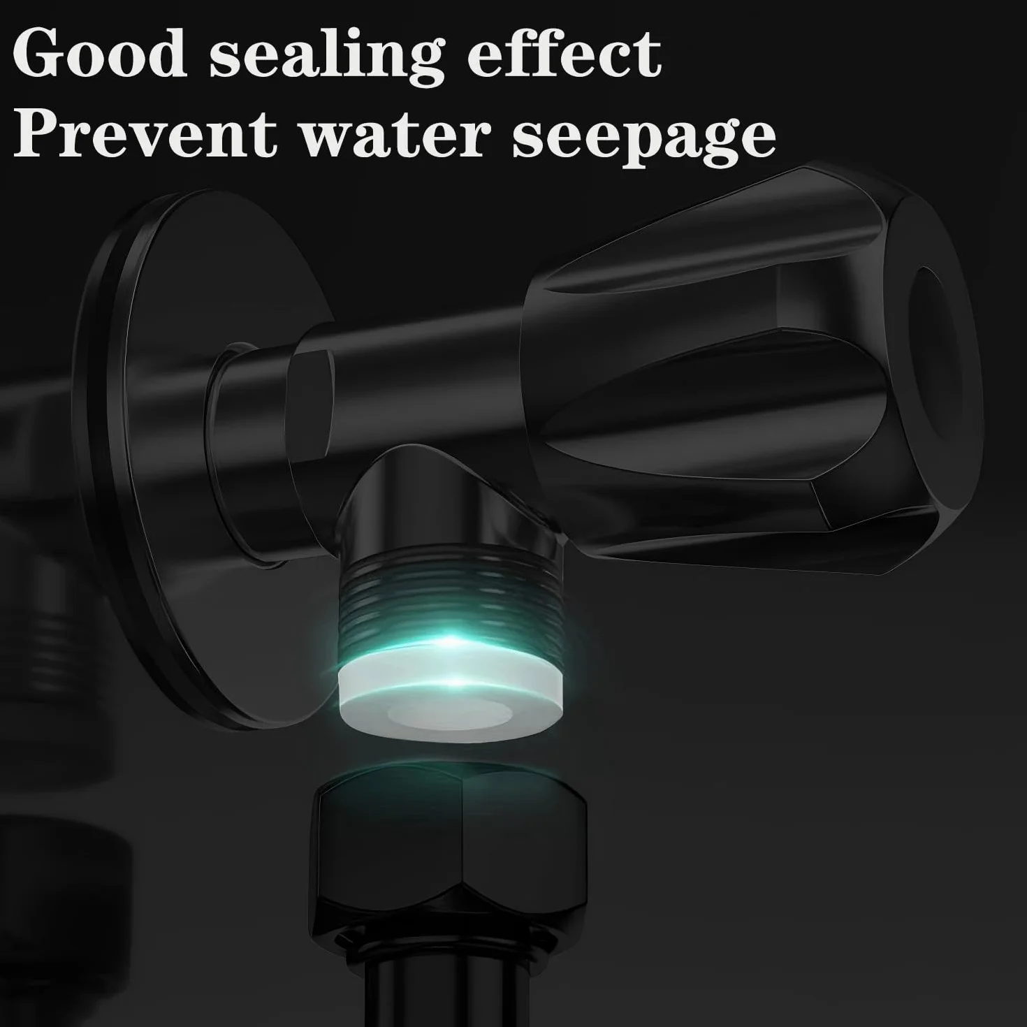 Qrity 10 Piezas 5 Tamaño Silicona Junta Plana, Junta de Manguera, Arandelas de Sellado O Ring para Grifos de Agua, Mangueras, Divisores, Válvulas