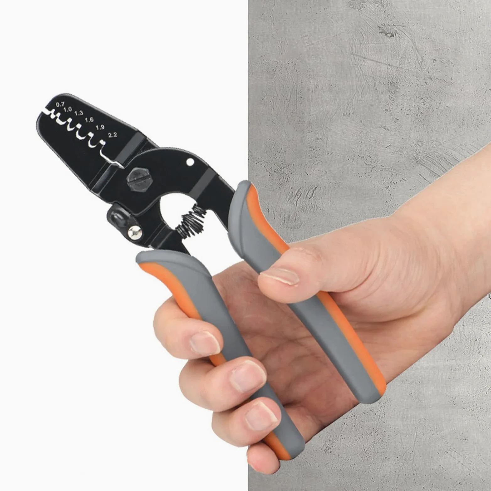 JINGYAN Alicates universales 1pc Connectors set Open Barrel Crimping pliers hand Tool for Terminal Micro