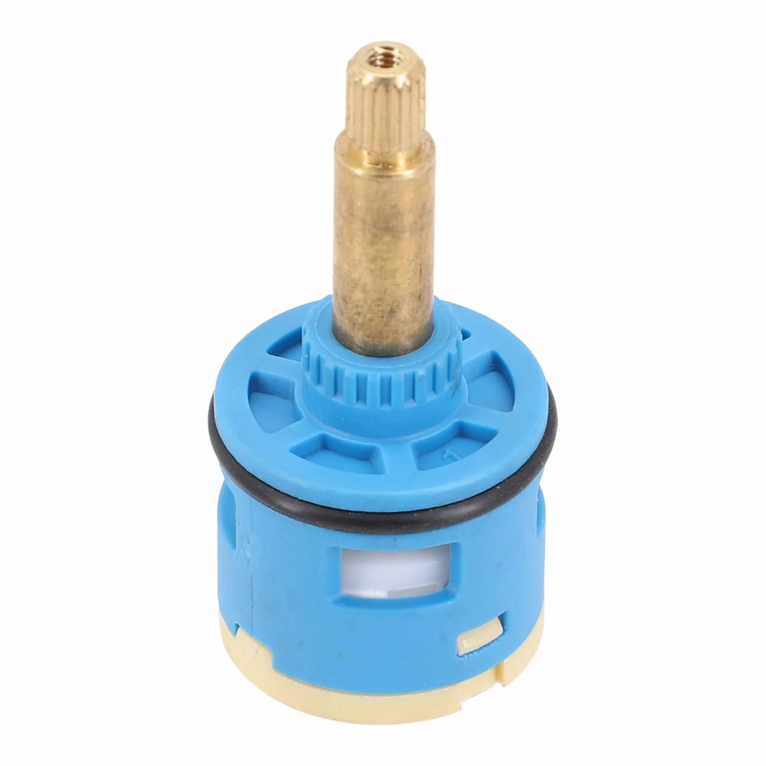 Válvula de ducha de 3 vías, cartucho desviador de flujo de repuesto con núcleo de cerámica para grifo mezclador de baño, 33 mm x 68 mm