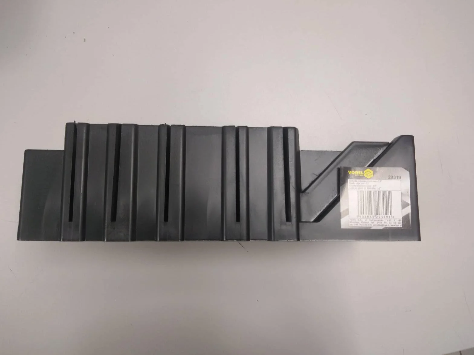 VOREL 29319 - caja de ingletes de plástico de 3,5 "/ 4 ángulos /