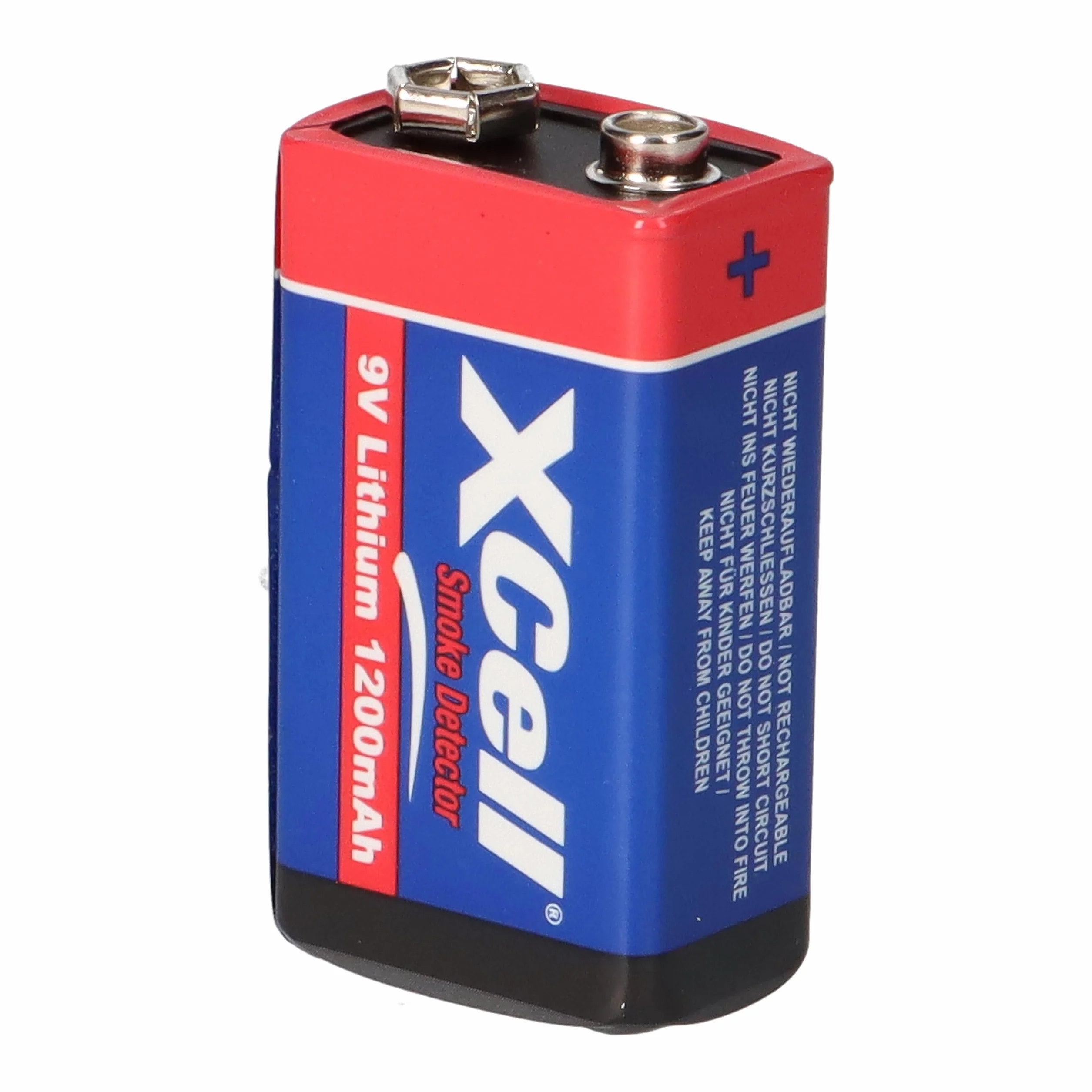 Baterías de litio 9V 1200 mAh E-Block Juego de 2 pilas