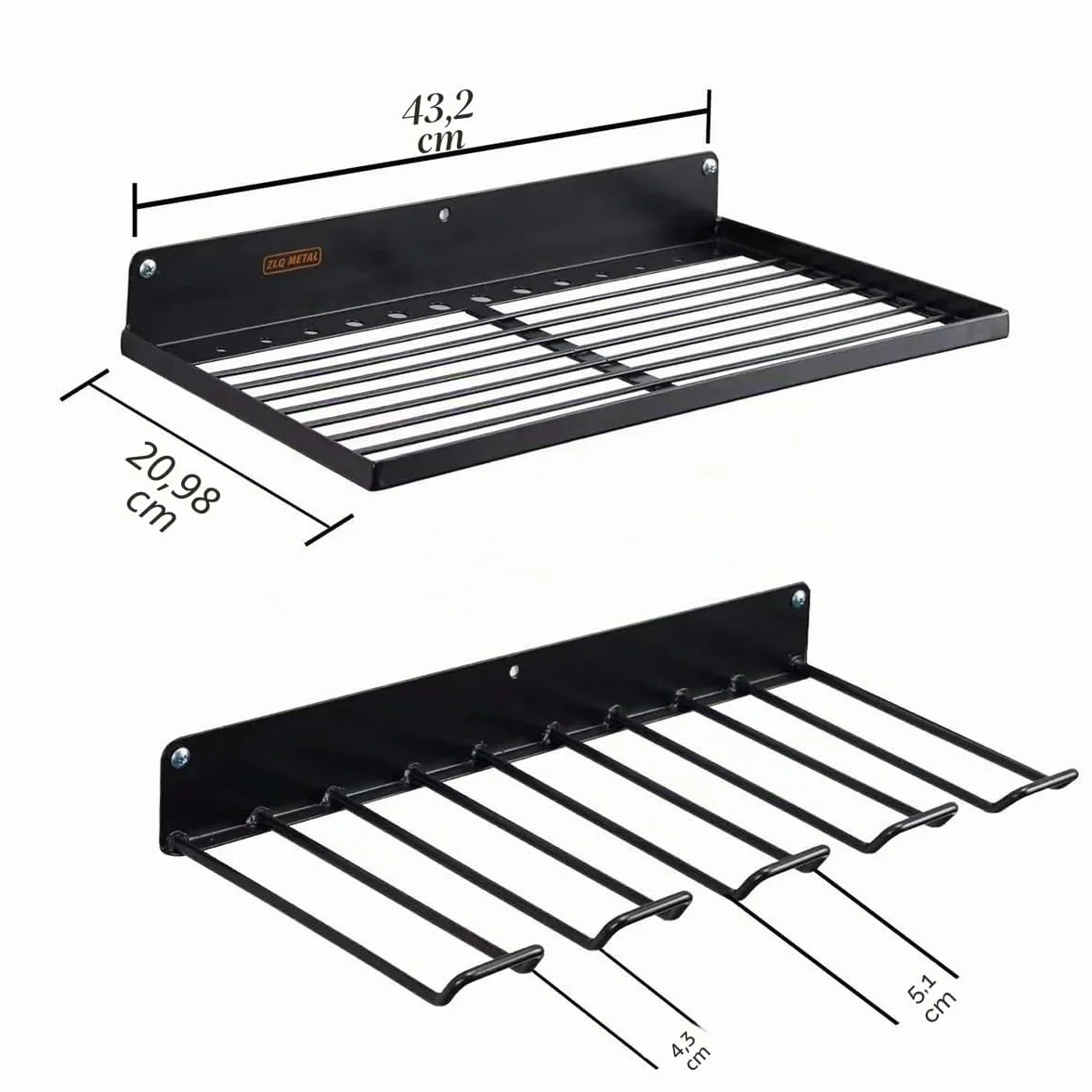 Organizador De Herramientas Eléctricas,Estante De Almacenamiento,Soporte De Pared Para 5 Herramientas De Taladro Eléctrico,Juego De Organizador De Pared De Metal Sólido Para Garaje,Hogar,Taller(Negro)