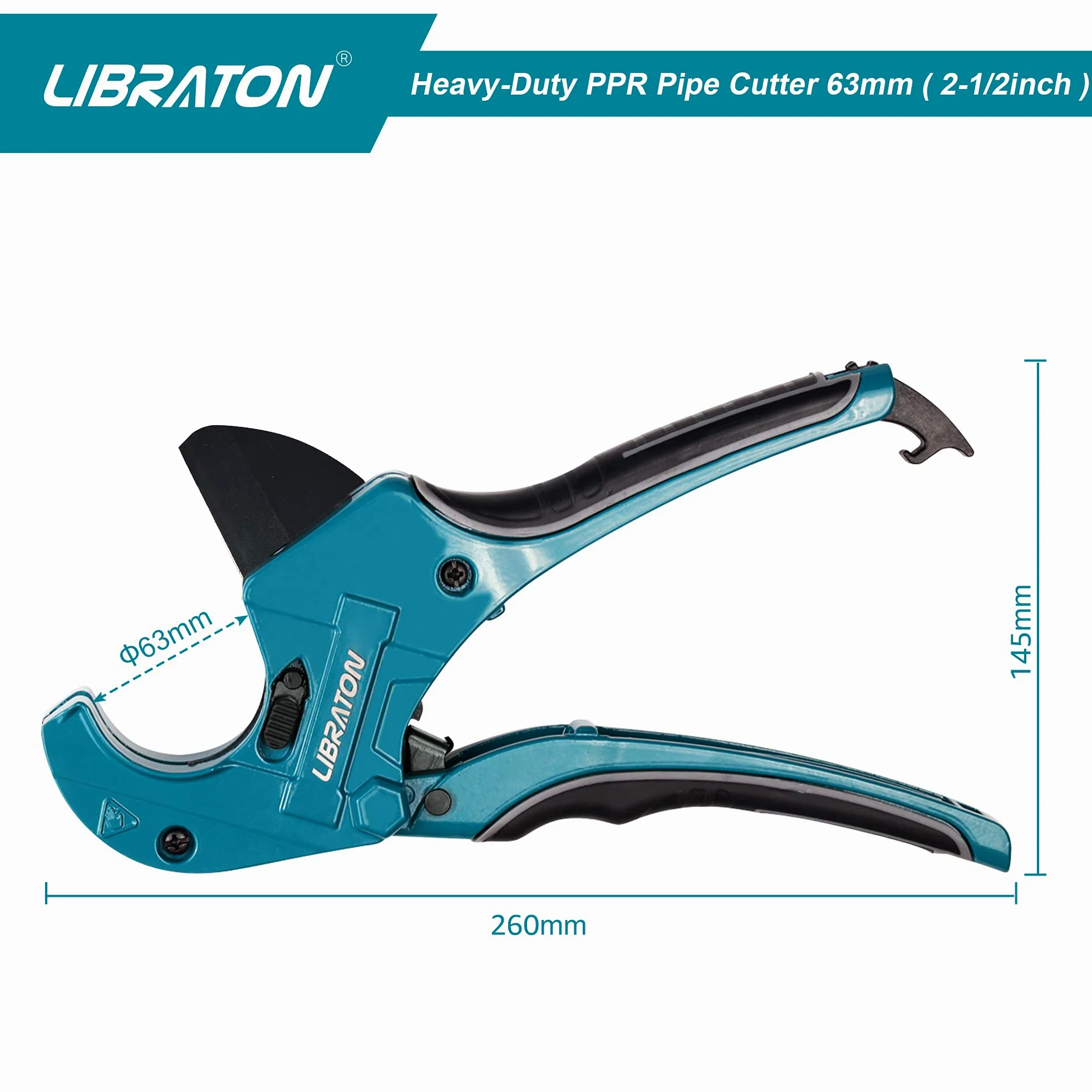 Libraton 1 cuchilla de repuesto para cortador de tubos de PVC para cortar tuberías de plástico, PEX, PVC, mangueras de plástico PPR y tuberías de fontanería