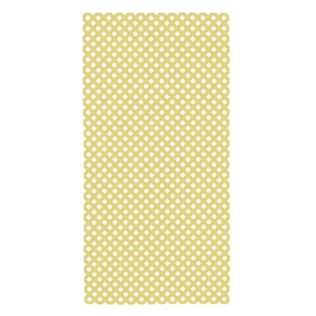 Nortene | Celosia Fija PVC Marfil 18 Mm 0.8x1.15 M | Decoración Exterior | Jardinería Ambientes Modernos