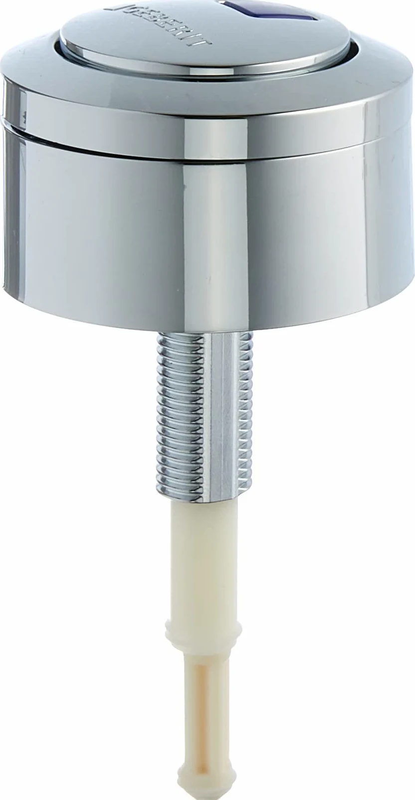 Geberit - Pulsador Para Mecanismo De Descarga Geberit Serie 280, Doble Volumen De Descarga: Cromado Brillante/Azul (241.800.KD.1)