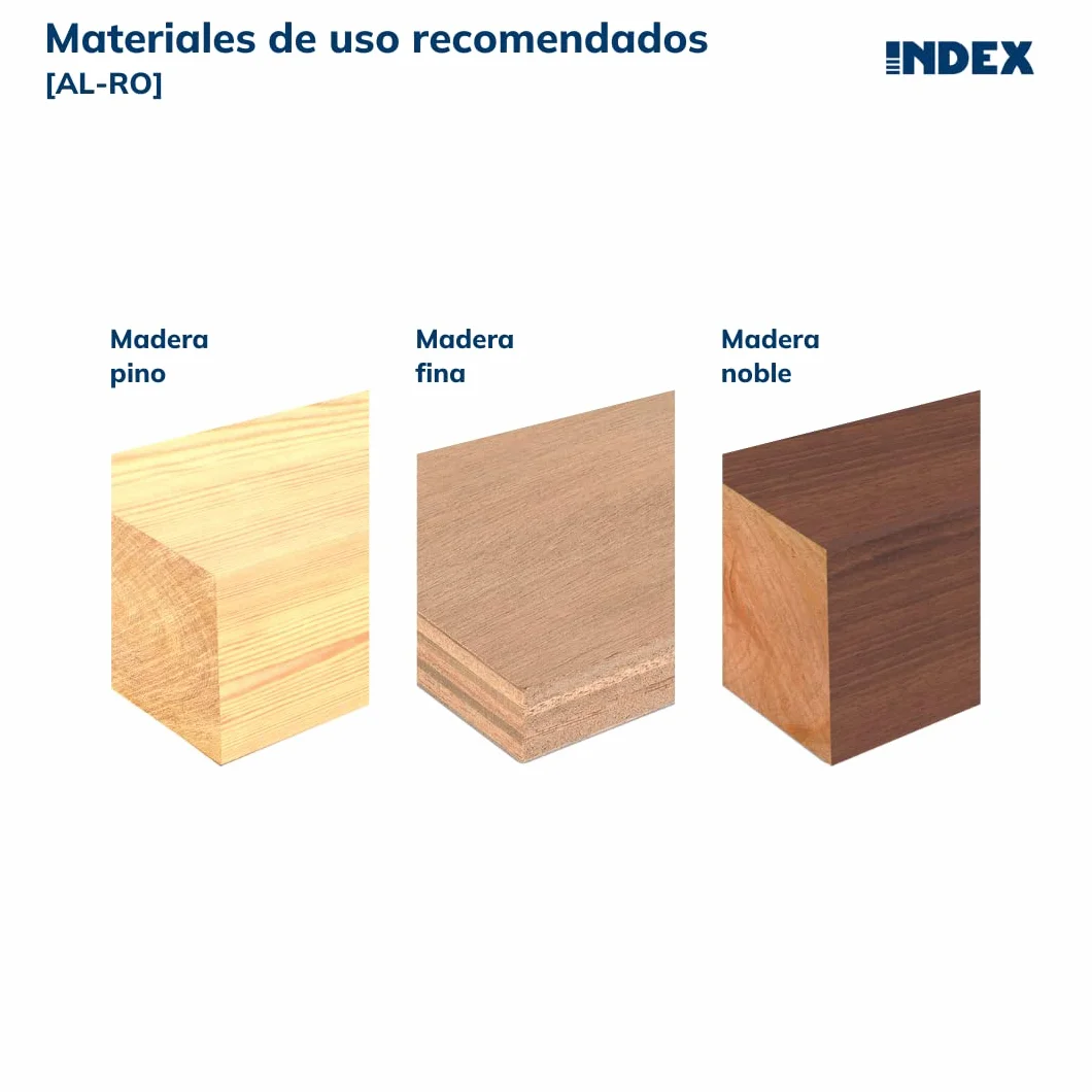 INDEX A PERFECT FIXING - BZALRO19060 [AL-RO] Alcayata roscada, de Acero Cincado, Medida 19x60 (4,4 x 46 x 17) mm, Bolsa de 10 unidades