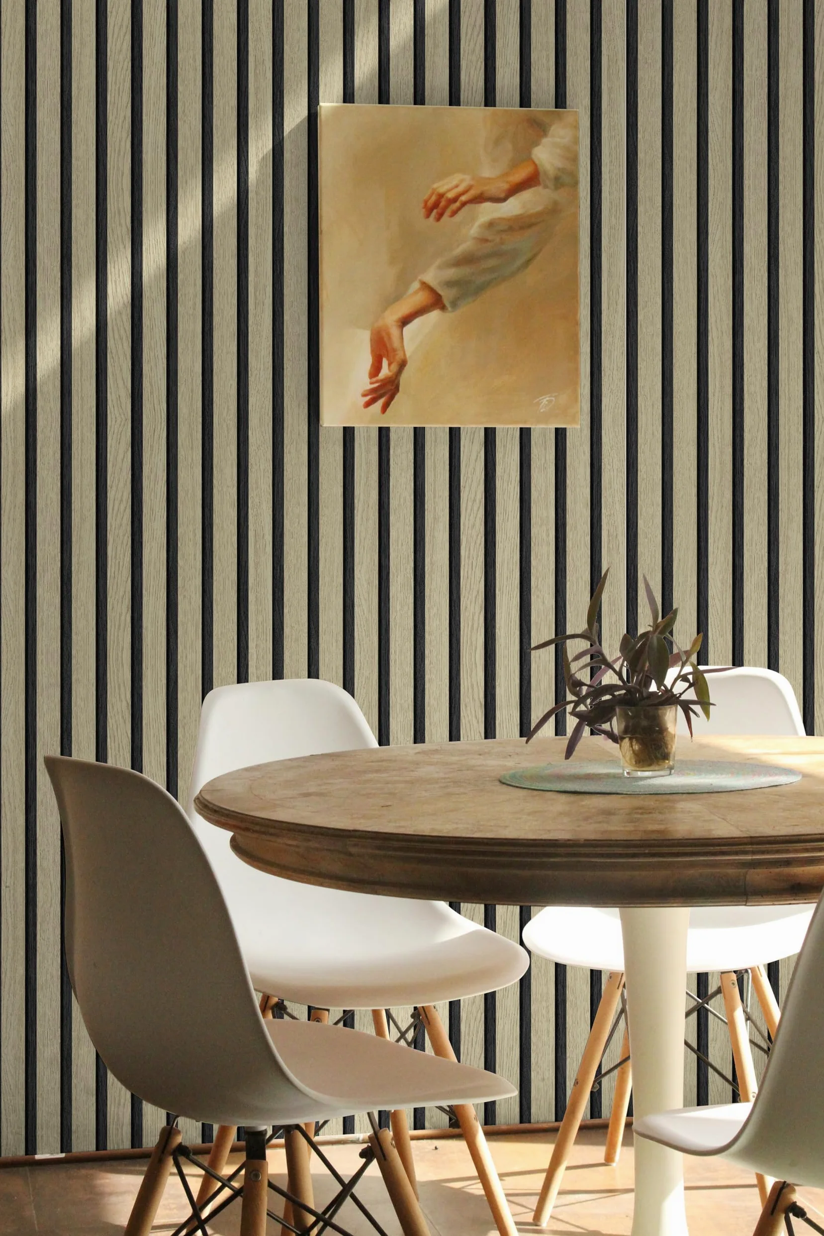 Papel Pintado Despegar Pegar, 44.5x1000CM Contacto Grano Madera Papel Pintado Autoadhesivo Madera 3D Película Vinilo Removible Muebles Pared
