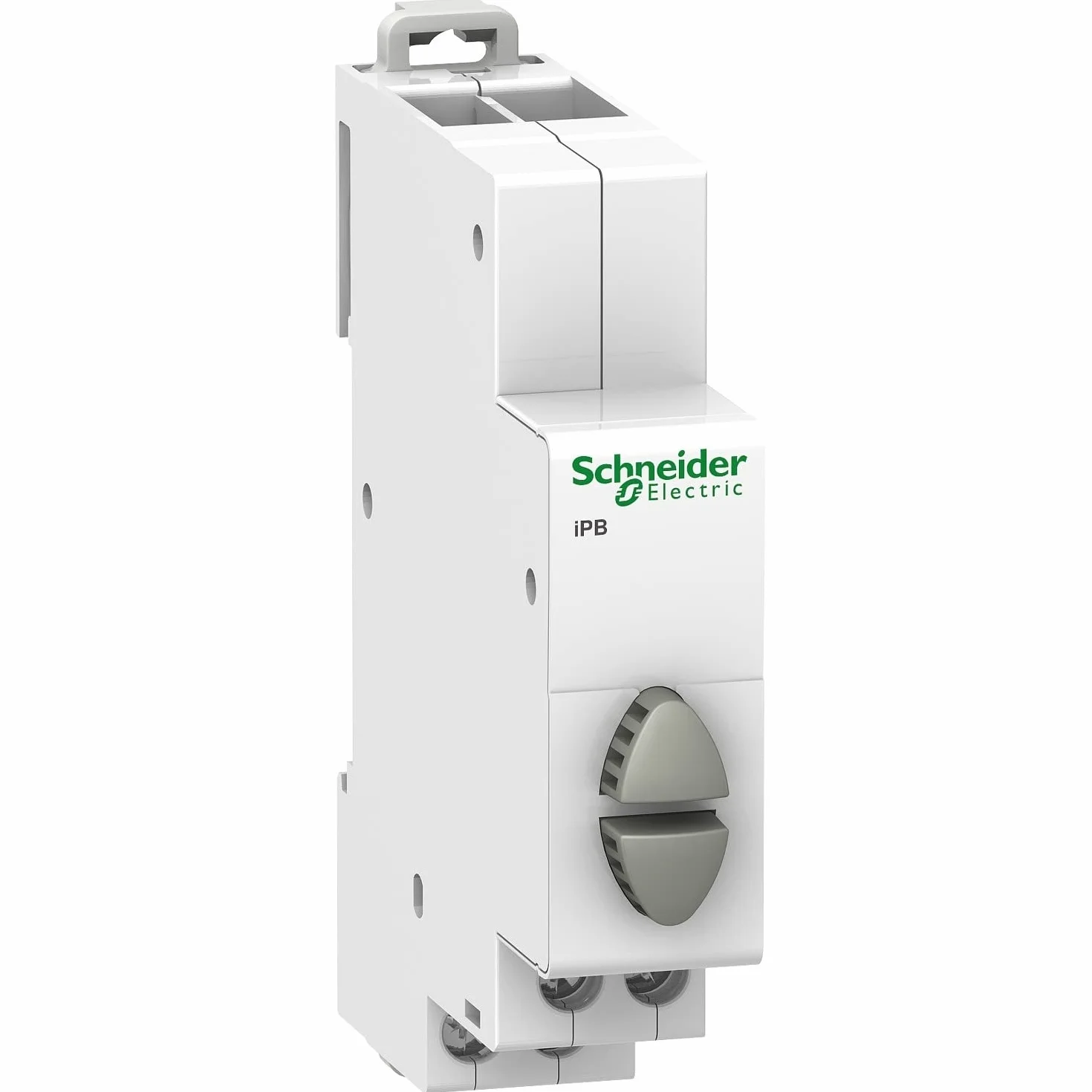 Schneider Electric A9E18035 Pulsadores IPB doble 1NO-1NO, Gris
