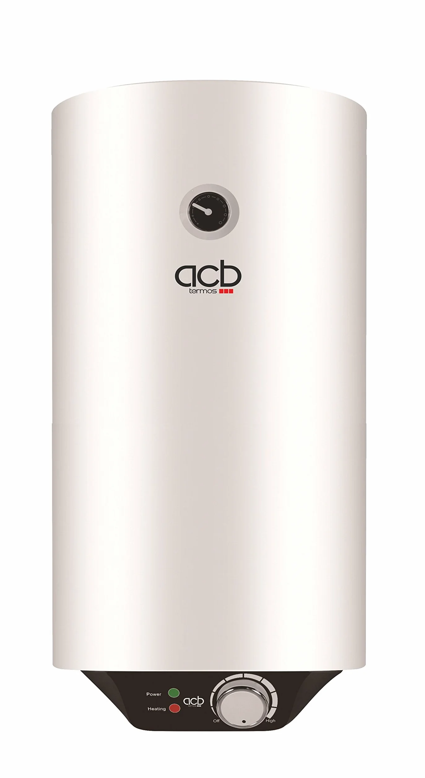 TERMO ELÉCTRICO ACB 150 L VERTICAL, CLASE ENERGÉTICA "B", CON TERMÓMETRO Y REGULADOR DE TEMPERATURA