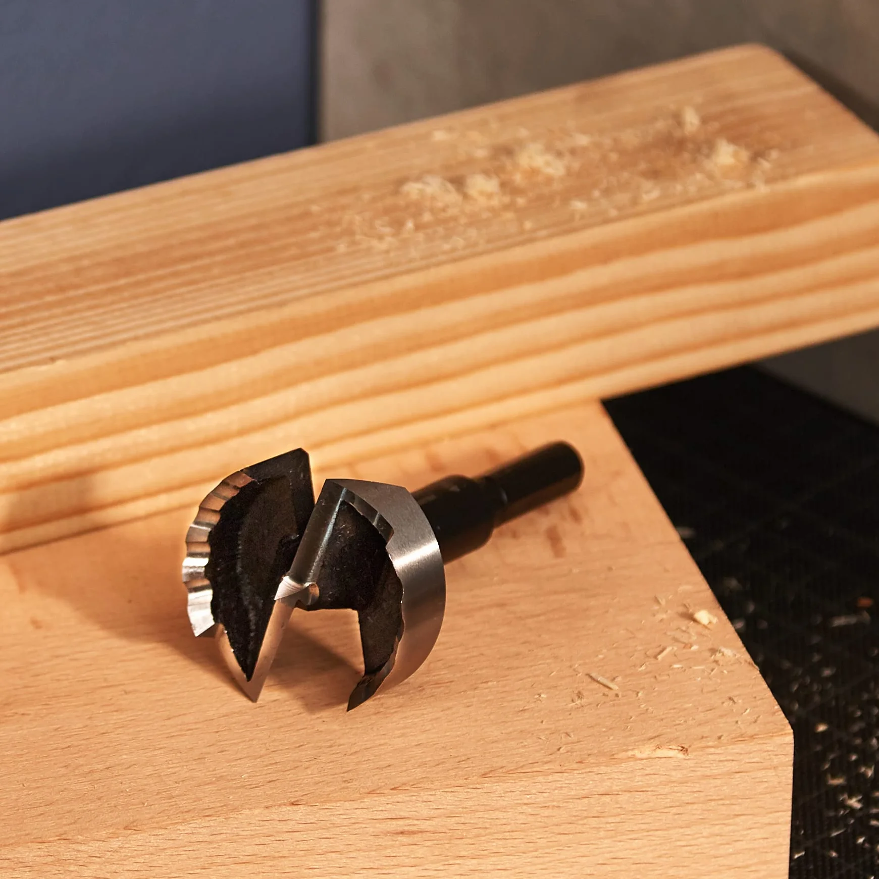 Bosch Professional Broca fresadora para madera (para madera, diámetro 45 mm, longitud 90 mm, accesorio para taladro)