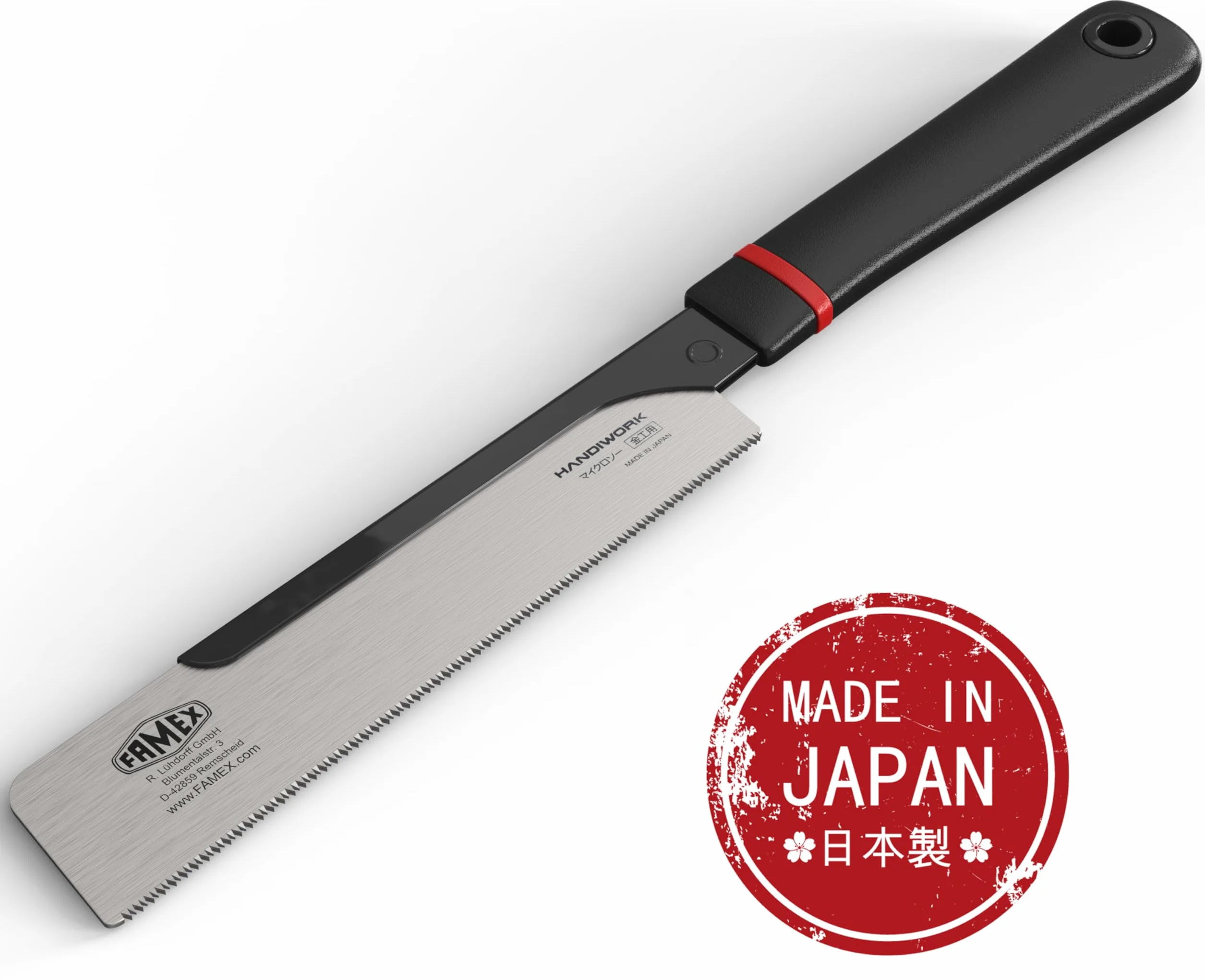 Famex 5520 - Sierra japonesa 160mm - para trabajos finos en madera, como modelismo, marcos de cuadros o instrumentos
