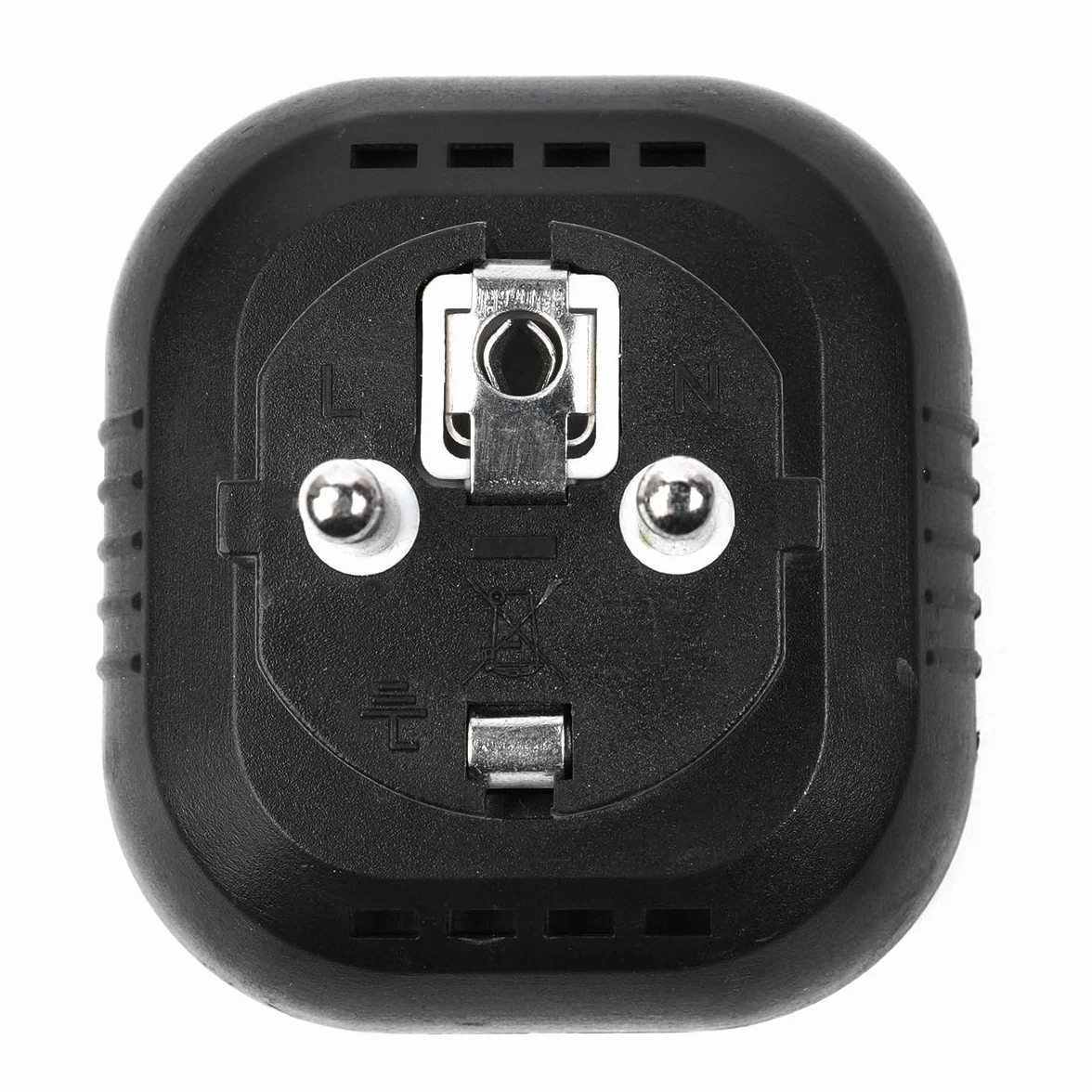 Probador de enchufes 220-250 V RCD, Detector de Voltaje de Polaridad de Circuito para cableado