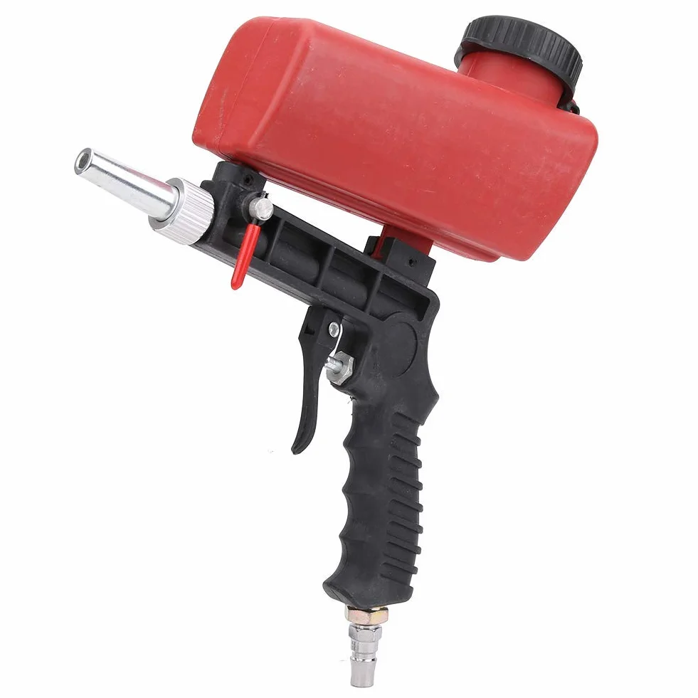 Pistola de Chorro de 90PSI Pistola Neumática Sand Blaster Pistola Máquina de Chorro de Pequeña de Mano Herramienta de Chorro para Para Óxido Pintura