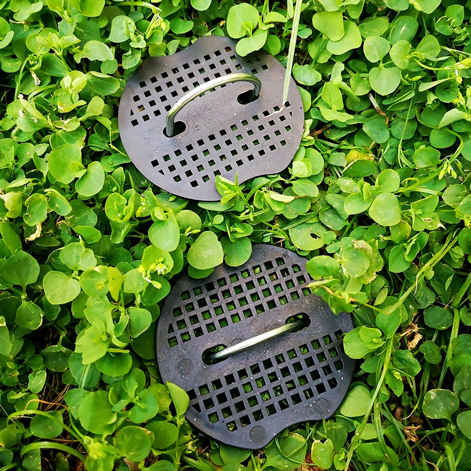 Frasheng Grapas Césped Artificial, 100 Grapas para Jardín y 30 Arandelas, 150x30x3mm, Acero Galvanizado, Grapas para Malla Antihierba, Cesped Artificial y Jardin