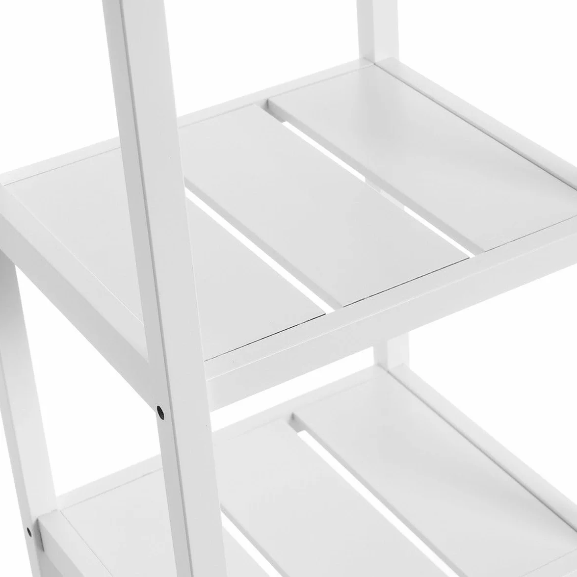 LOLAhome Estantería Bambú Natural 3 Baldas Baño 33x36x85 cm