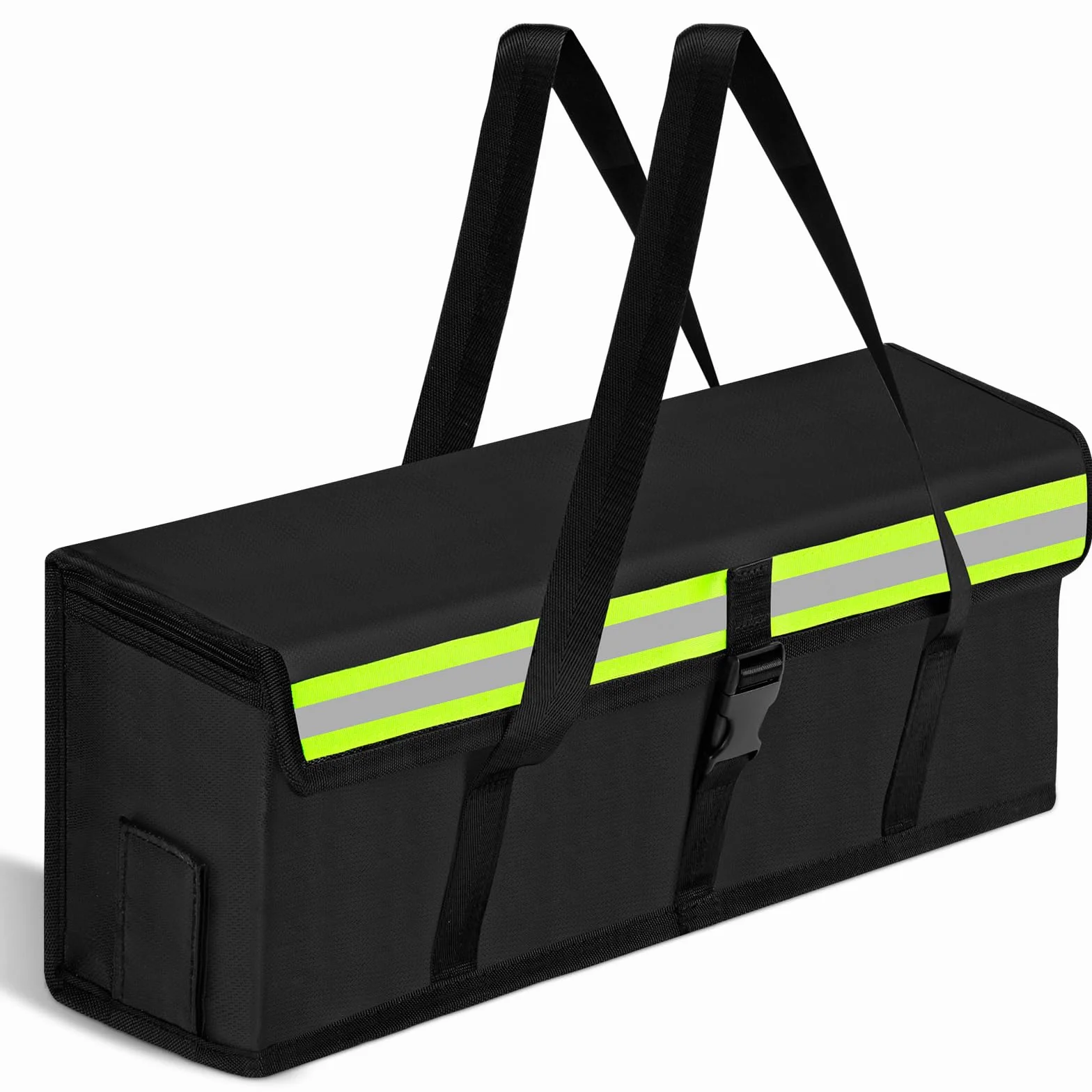 E-Bike Bolsa para Batería, 1PC Bolsa Lipo a Prueba de Explosiones Ignífuga, Resistente al Agua, Resistente al Fuego Hasta 1200 °C, Gran Capacidad, Almacenamiento Plegable(49 x 15 x 15 cm)