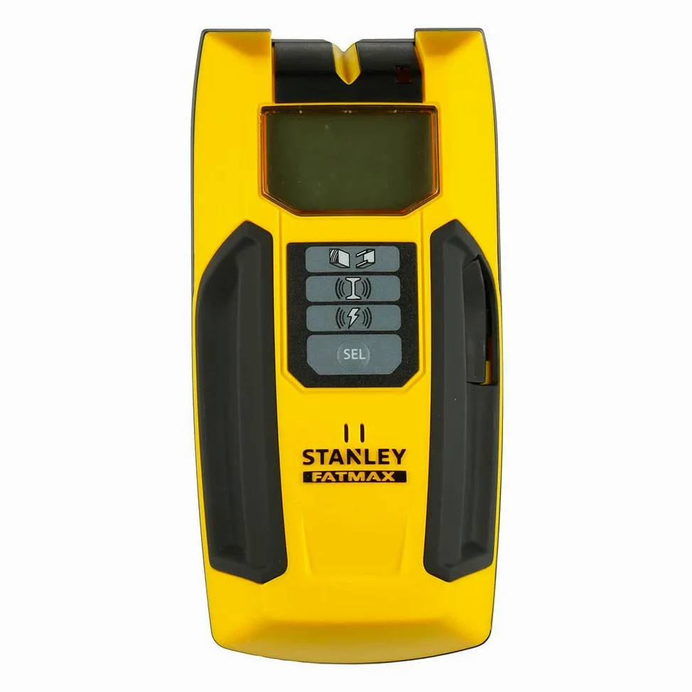Detector de estructuras 300S, frecuencia de 50-60Hz, alcance de hasta 50 mm, útil para localizar vigas y tuberías en paredes.