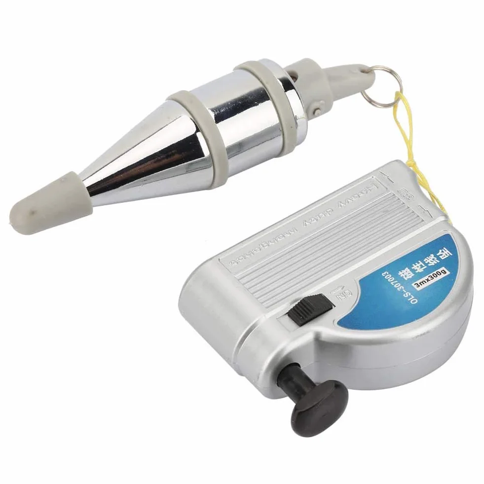 Plomada Automática Magnética Alambre Colgante Martillo para Medición Vertical 3 Metros 9.84 Pies Herramienta Precisa de Nivelación y Alineación