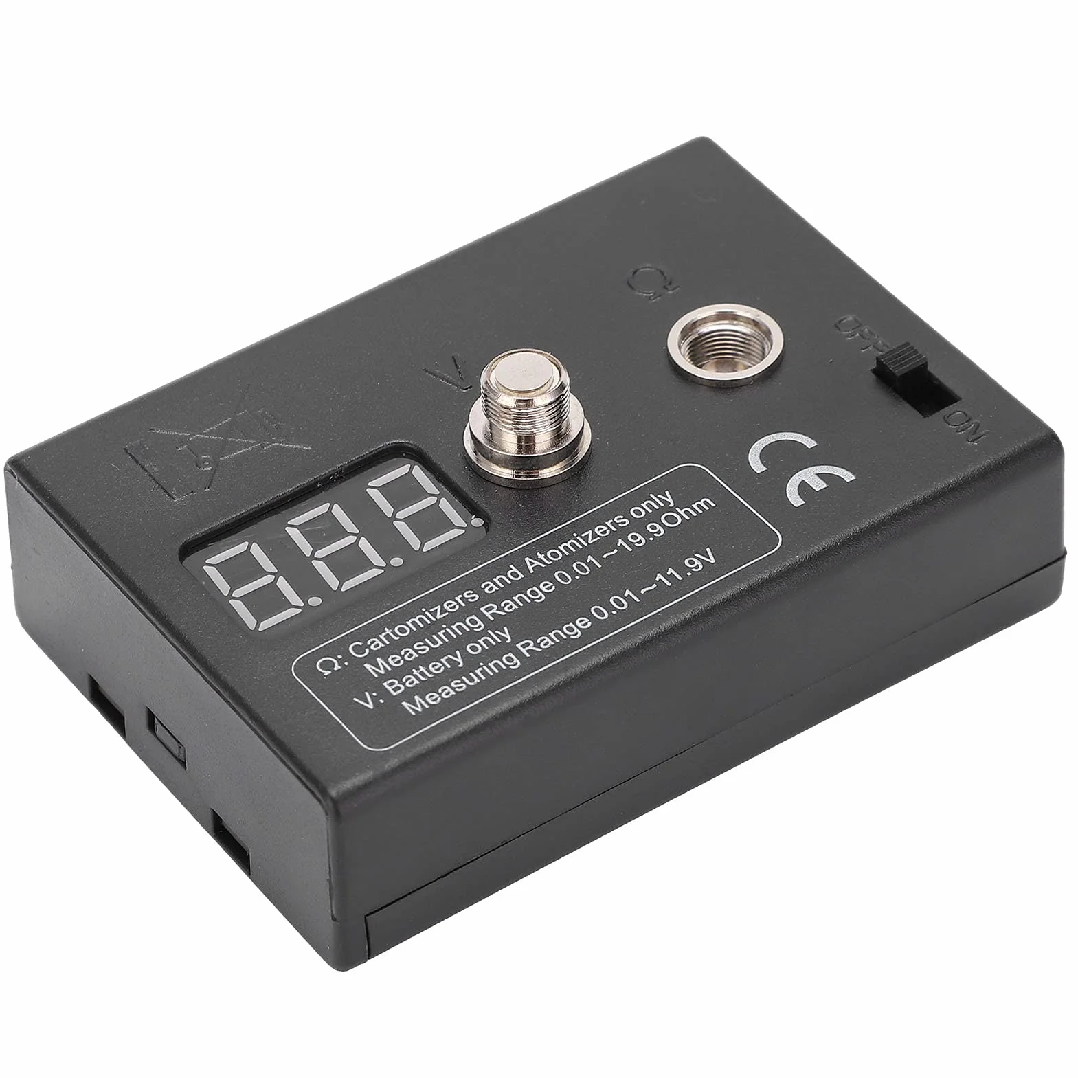 Probador de Resistencia de Bobina Digital, Medidor OHM 0.01-20Ω 3V