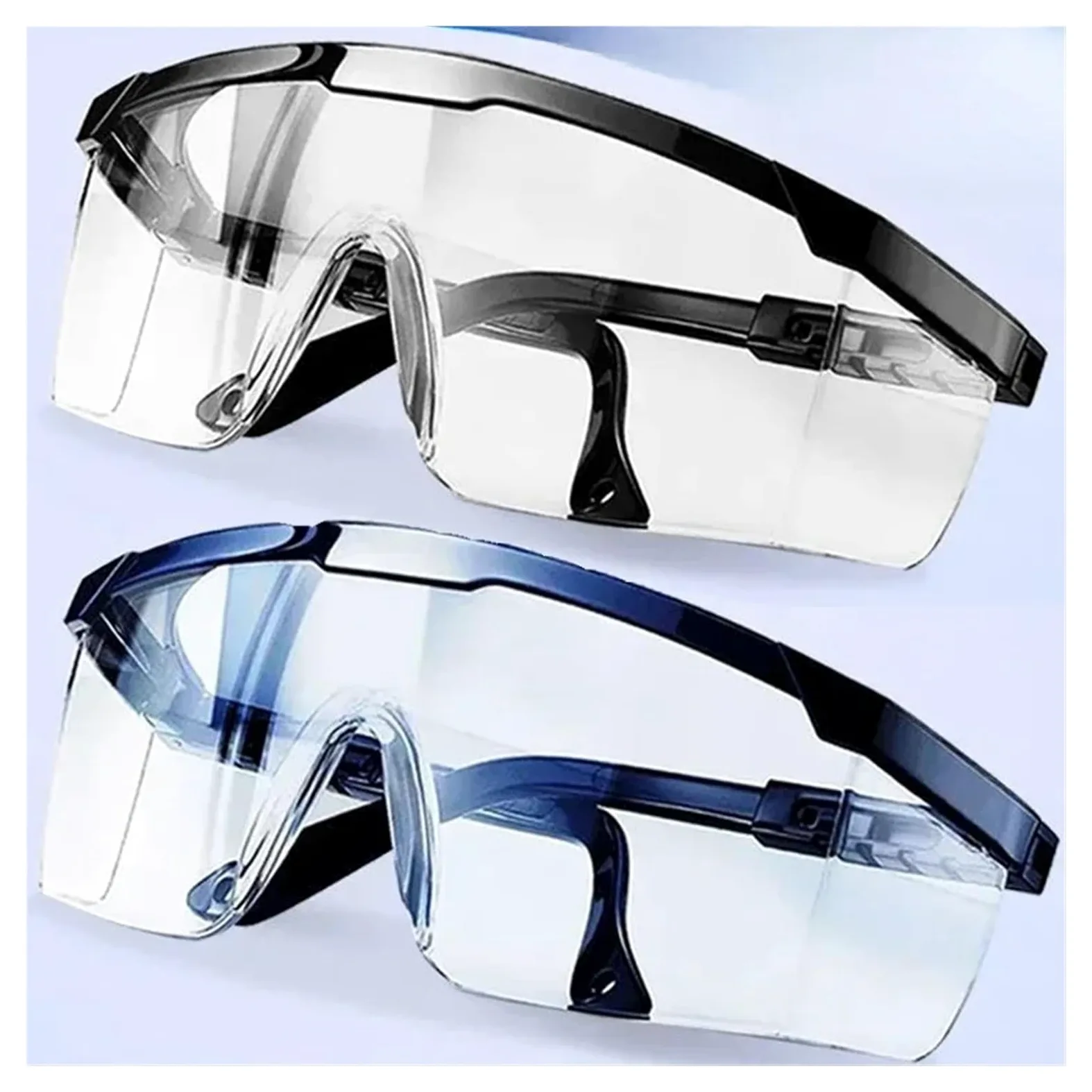 1/40 gafas de seguridad for el trabajo, antisalpicaduras, de cristal, resistentes al viento y al polvo, for ciclismo.