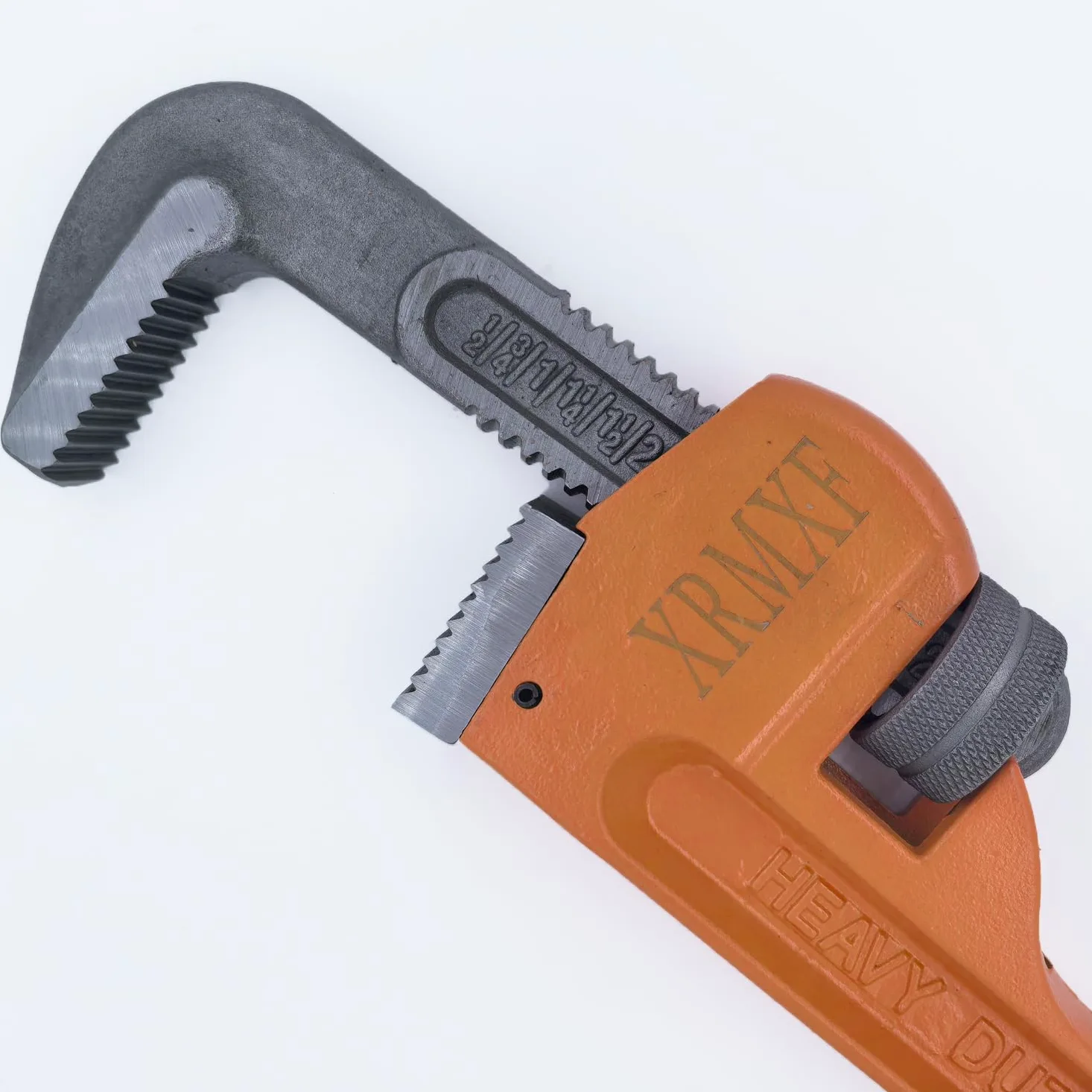 Alicates para tubos de 24 pulgadas, con una sola mano, alicate recto para tubos de una mano, máx. ancho de boca 90 mm, reparación de tuberías de alcantarillado o calefacción
