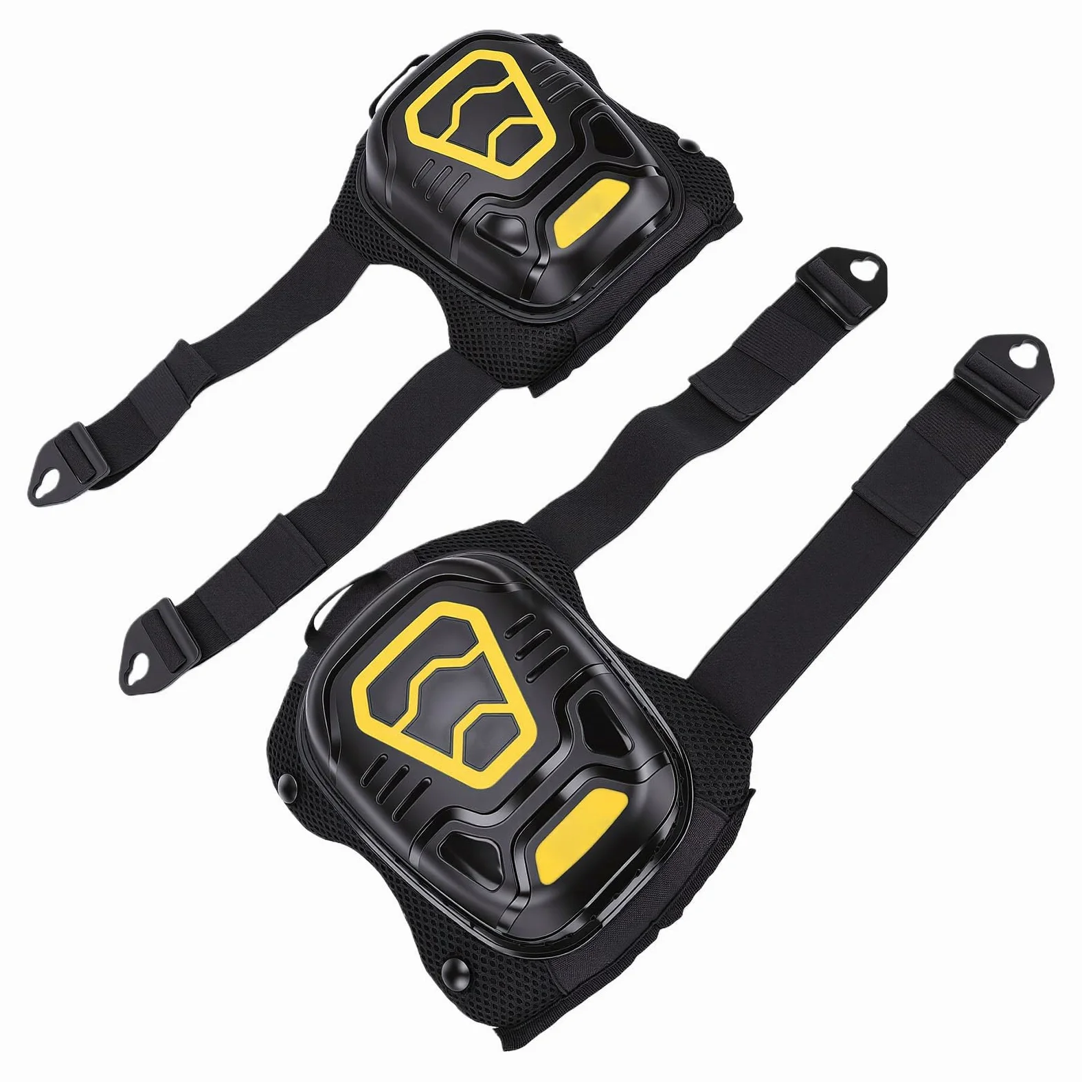 Eujgoov Rodilleras para Hombre, Rodilleras de Trabajo, Profesionales con Cojín de Gel de Espuma EVA de 1,3 Cm de Grosor para Construcción, Jardinería, Limpieza, Soldadura,