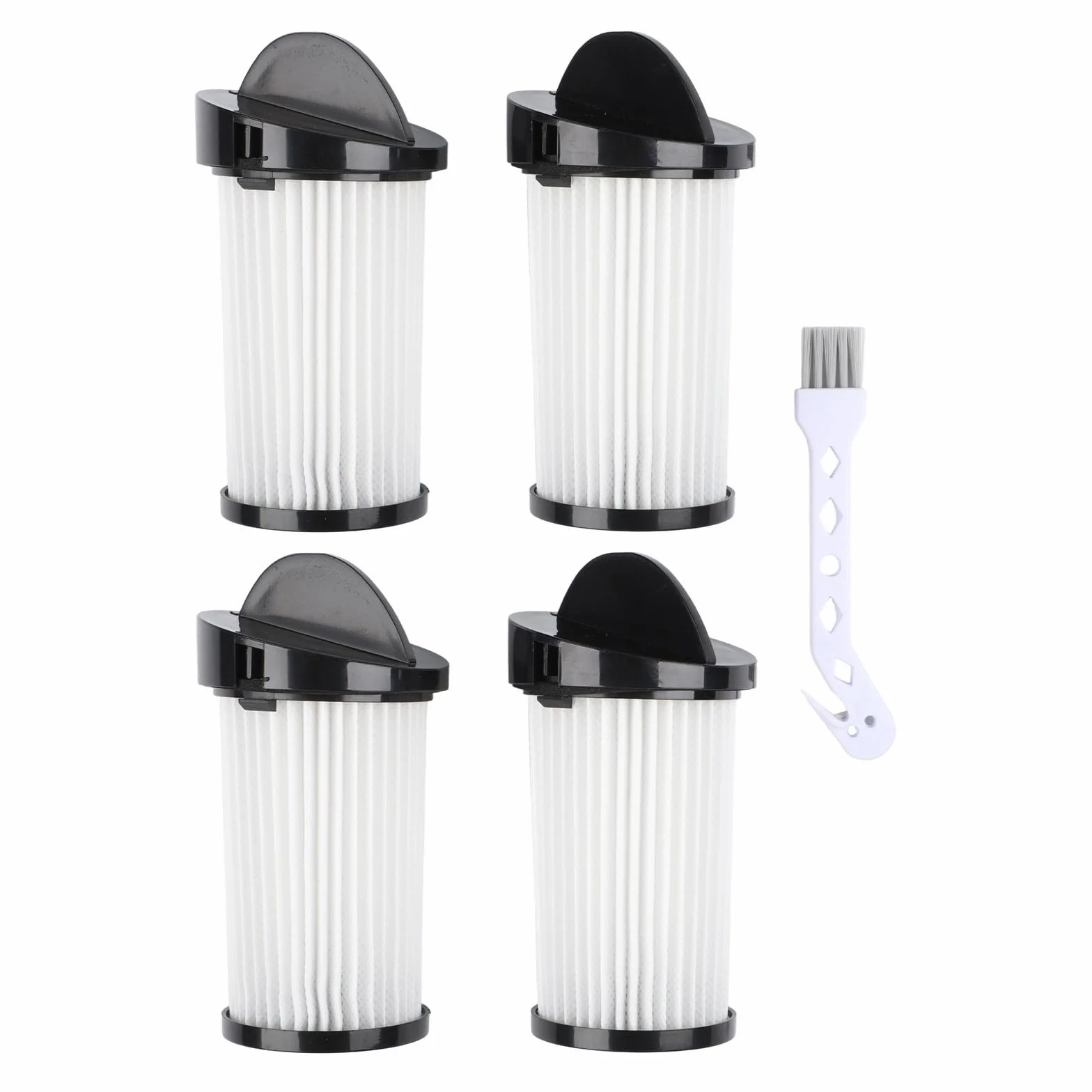 Filtros de vacío para EyeVac Home Pro Pet Air Plus NeoVac para ELITE, EV-PMF accesorios de filtro de repuesto de vacío estacionario sin contacto (paquete de 4)