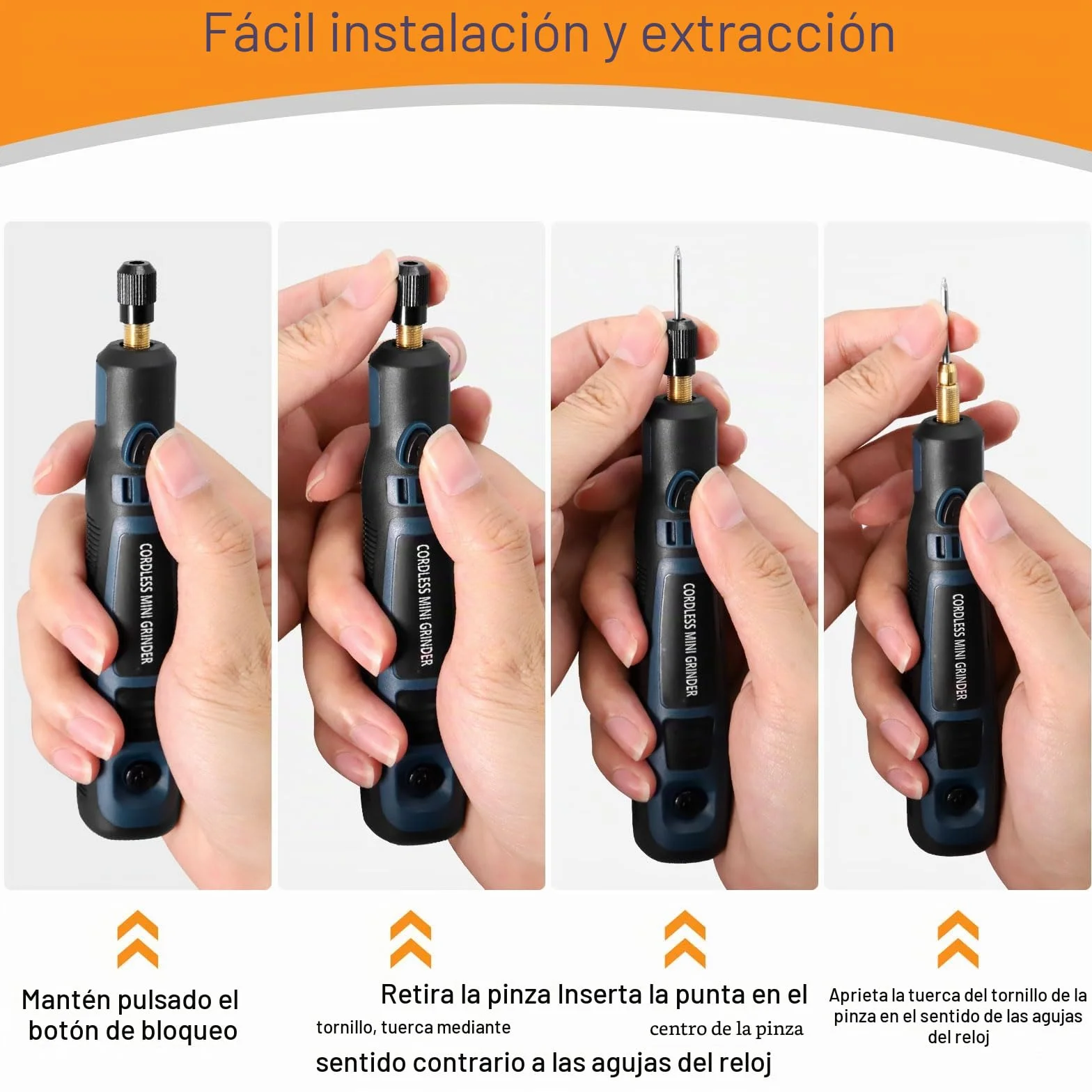 Lápiz de Grabado Eléctrico con 96 Cabezales, Multiherramienta Herramienta Rotativa, Mini Amoladora Eléctrica Grabador Inalámbrico USB Recargables Portátil para Grabar/Taladrar/Cortar/Esmerilar