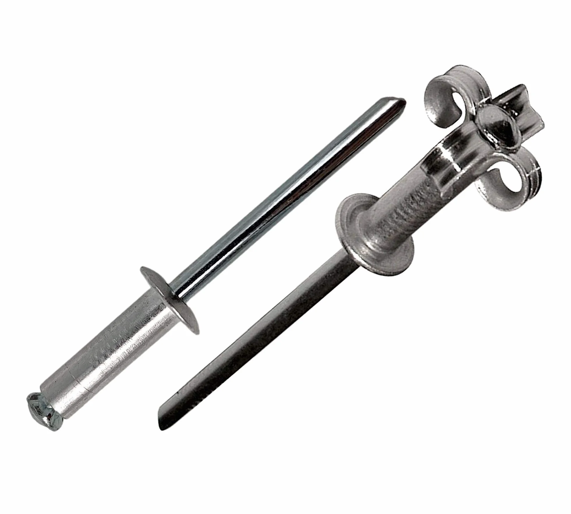 DOJA Industrial | Remaches Ciegos Ø4,8*17mm | Pack 250 | Remaches Aluminio de Cabeza Alomada Flor | para Unir Todo Tipo de Materiales Metal | Ideales para Matricula, Remachadora Neumatica, Caja Metal