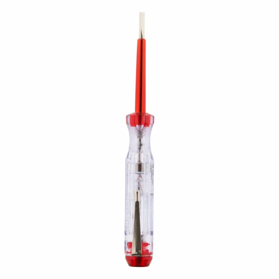 Destornillador Probador de Corriente 3,5 x 140 mm 250V 50Hz Rojo Zenitech