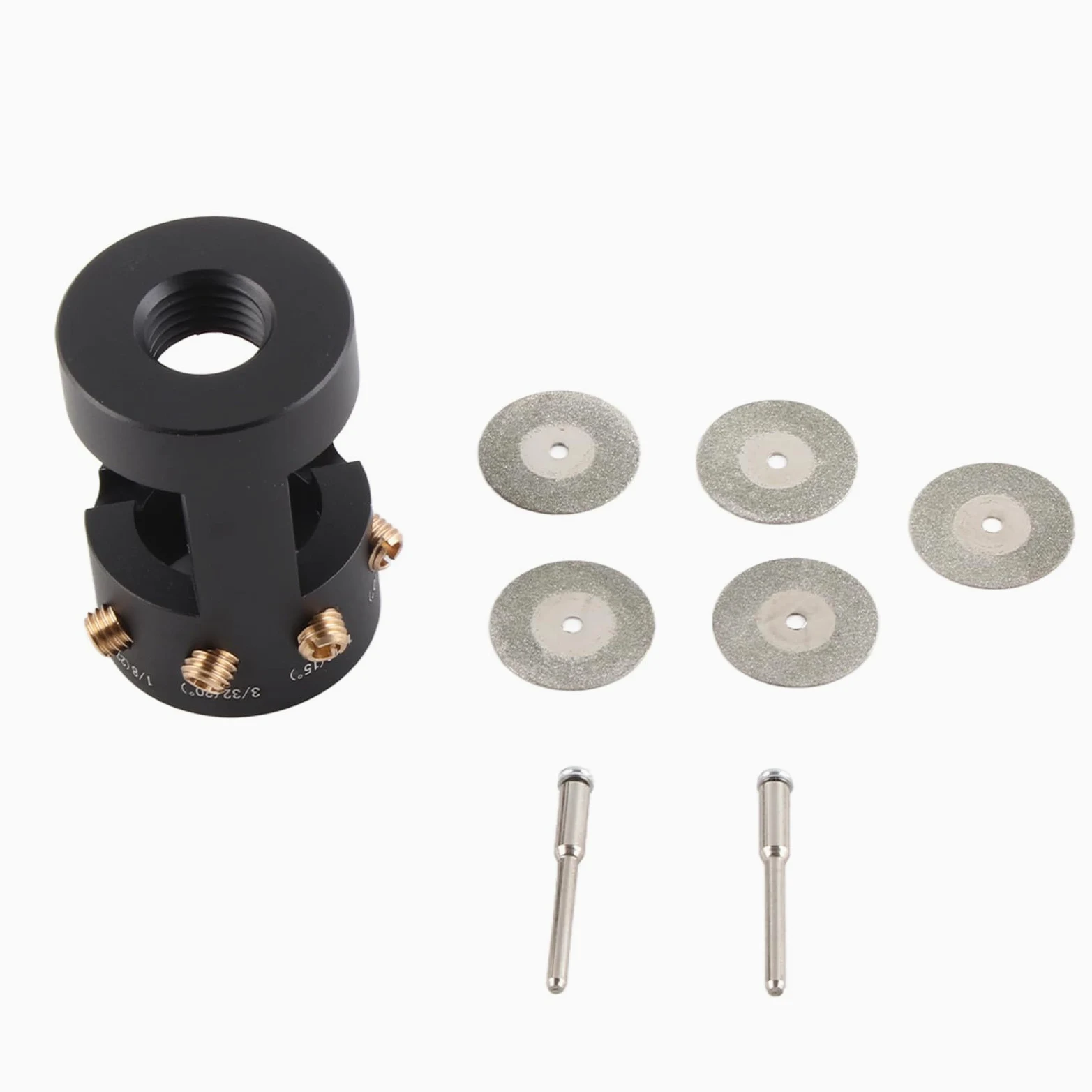 Afilador de Electrodos de Tungsteno, Cabezal de Amoladora de Electrodos, Herramienta de Soldadura TIG que Se Adapta a la Mayoría de Herramientas Rotativas con Rosca de 3/4-12