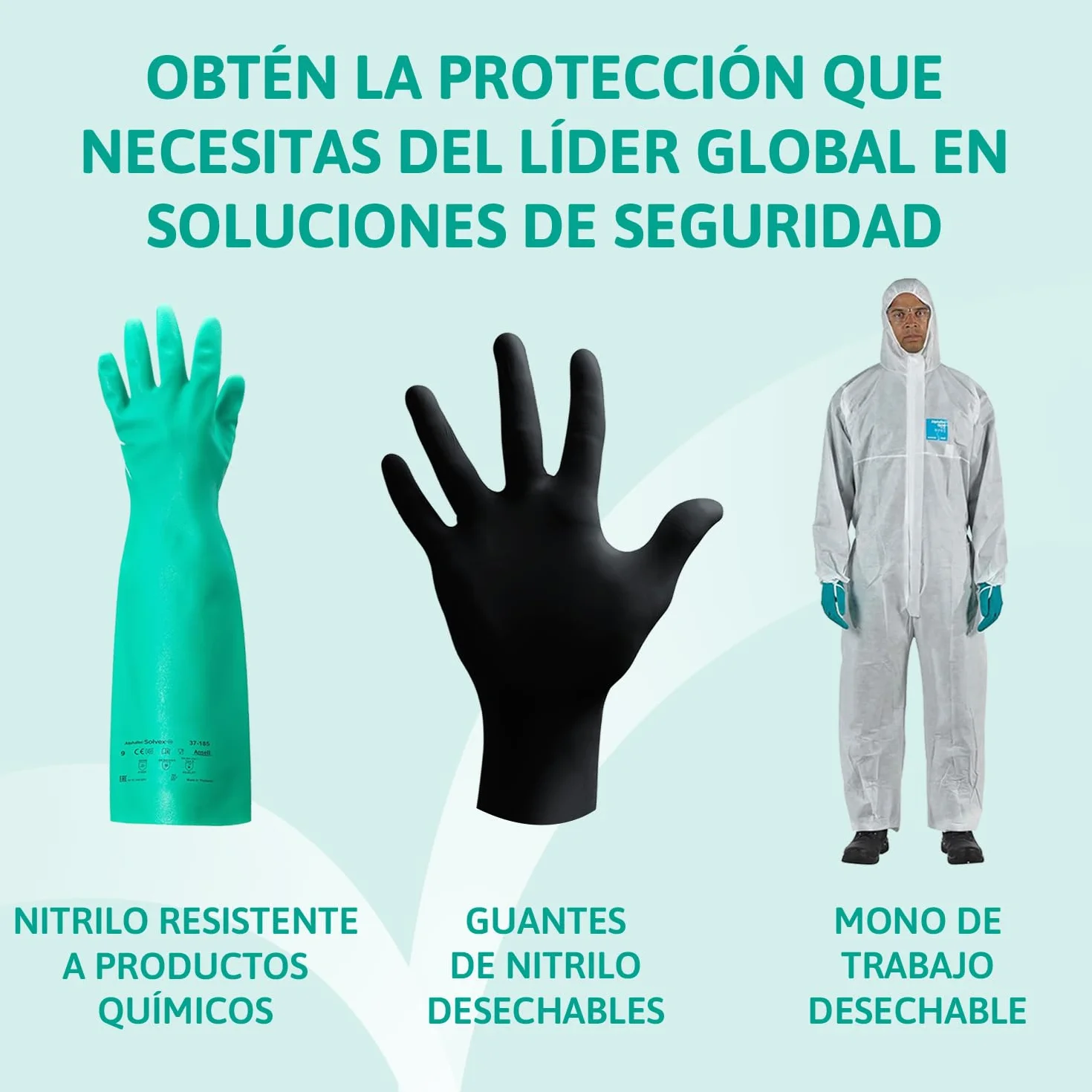 Ansell HyFlex 11-800 Guantes de Trabajo Profesionales, Revestimiento de Nitrilo Antideslizante, Talla XL, 12 Pares