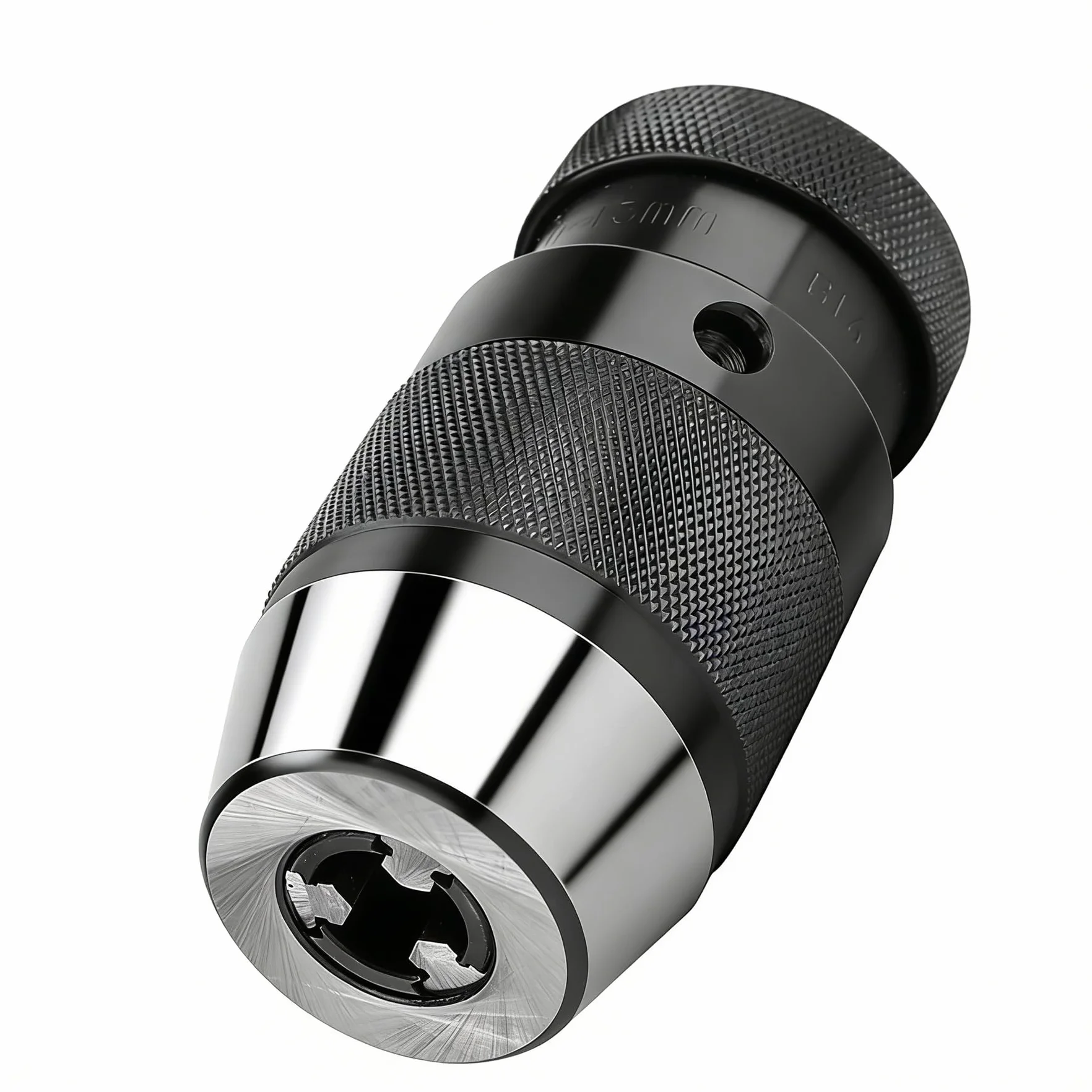 Portabrocas Taladro B16, 1/2" 1-13mm Portabroca sin Llave, Portabrocas Autobloqueante, para Taladradora de Columna, Fresadora, Torno