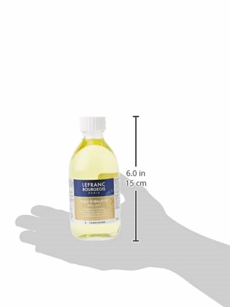 Lefranc Bourgeois Aditivo para Pintura al Óleo - Aceite de Amapola, Frasco de 250 ml