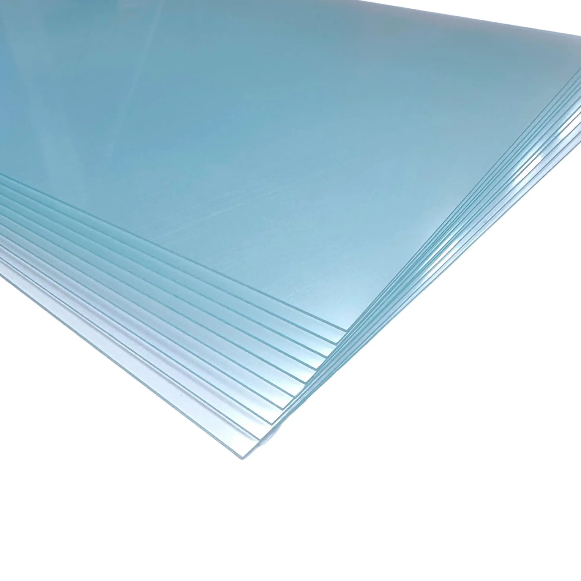 Placas de cristal acrílico de 1 mm, 70 x 100 cm, cristal sintético de poliestireno