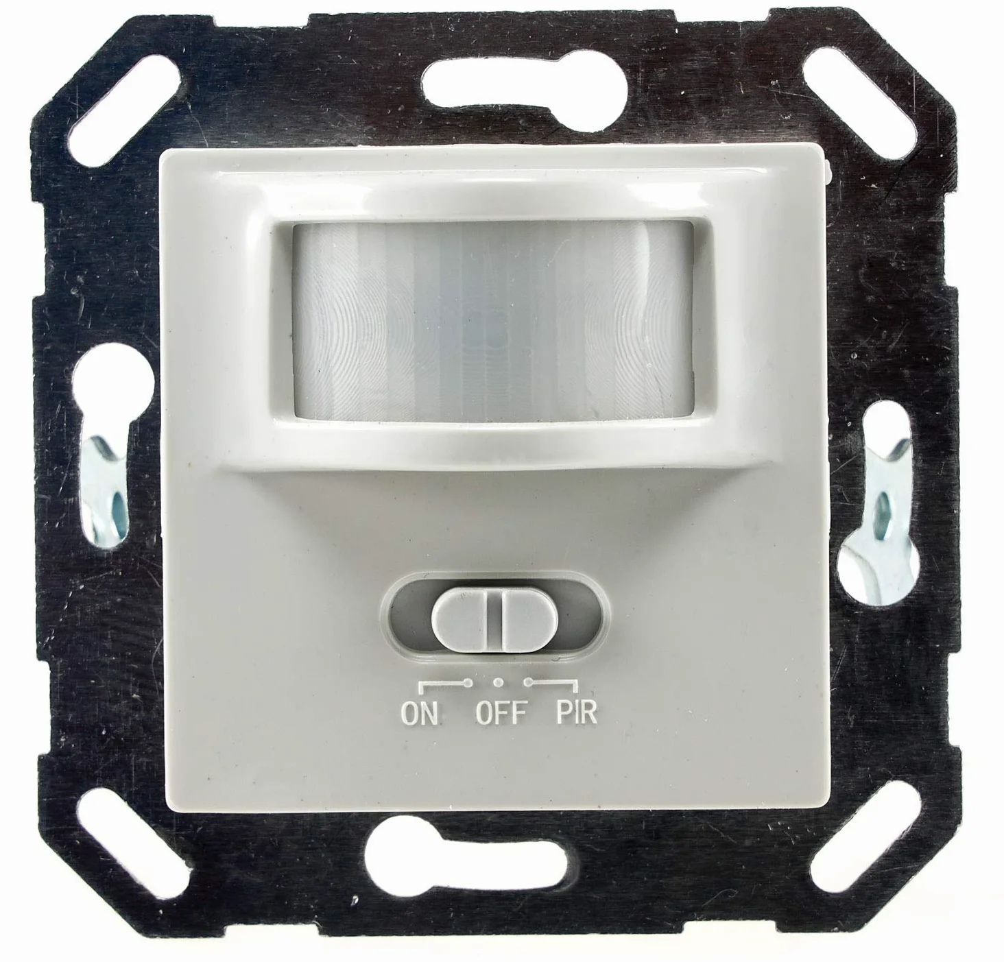 ChiliTec Detector de movimiento (2 unidades, empotrable, LED, alcance de 9 m, tecnología IP20, sustituye a un interruptor), color blanco