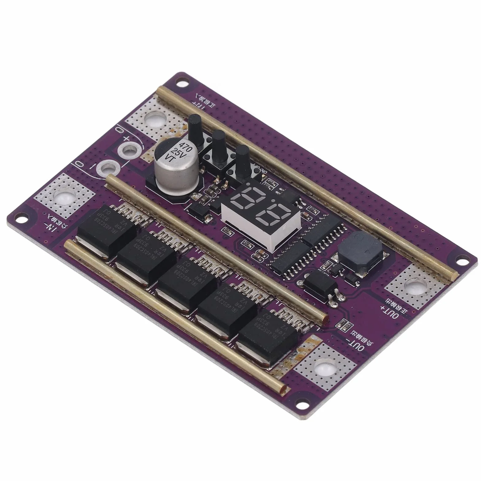 Tablero de Control de Soldador por Puntos, Pantalla Digital, 12V, 99 Engranajes, 2390A, Kit con Bolígrafos de Soldadura, para Baterías