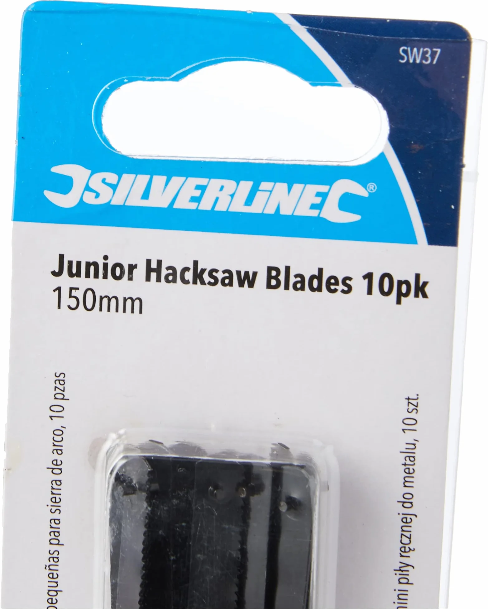 Silverline Tools SW37 - Cuchillas pequeñas para arco de sierra, 10 pzas (150 mm) Multicolor