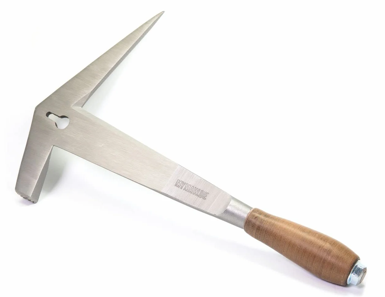 Martillo para pizarra con mango de cuero, diestros