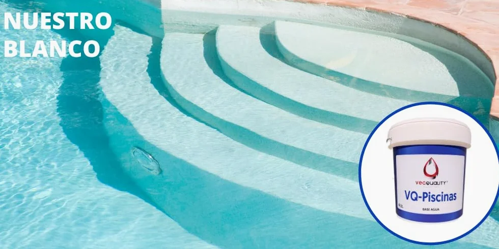 Pintura Piscina Al Agua 4 Litros RESISTENTE a Productos Químicos y Rayos UV (Azul Intenso)
