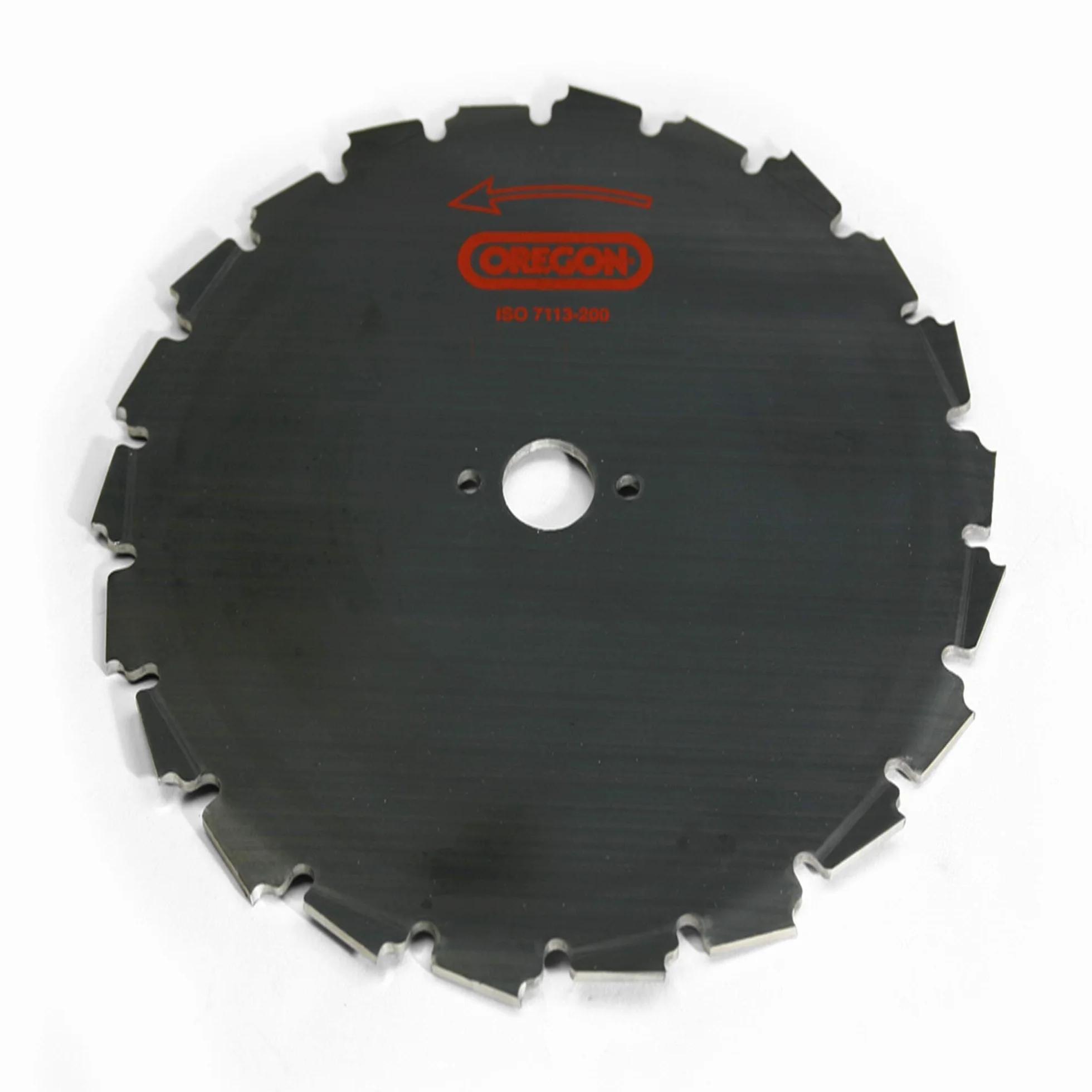 Oregon Cuchilla Desbrozadora de 200 mm Ø con Eje de 20 mm, Vegetación Frondosa, Ramas y Matorrales, Disco de Sierra de Corte Profesional, Tipo EIA para Desbrozadoras de ≥30 cc y Desmalezadoras
