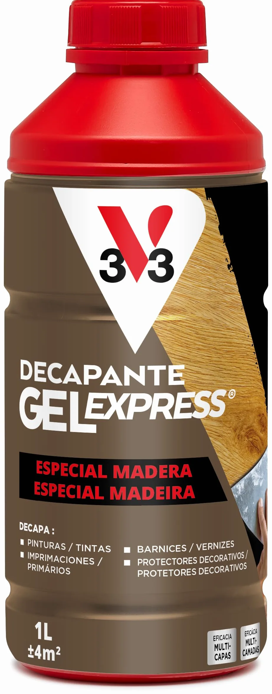 V33 Decapante Madera 1L