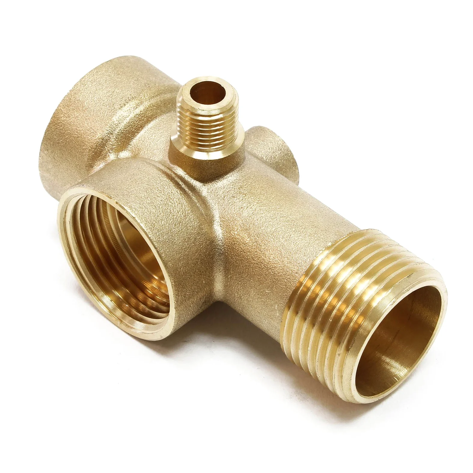 Racor 5 vías latón DN25 1"DN13 1/4" rosca hembra rosca macho manómetro bomba grupo de presión