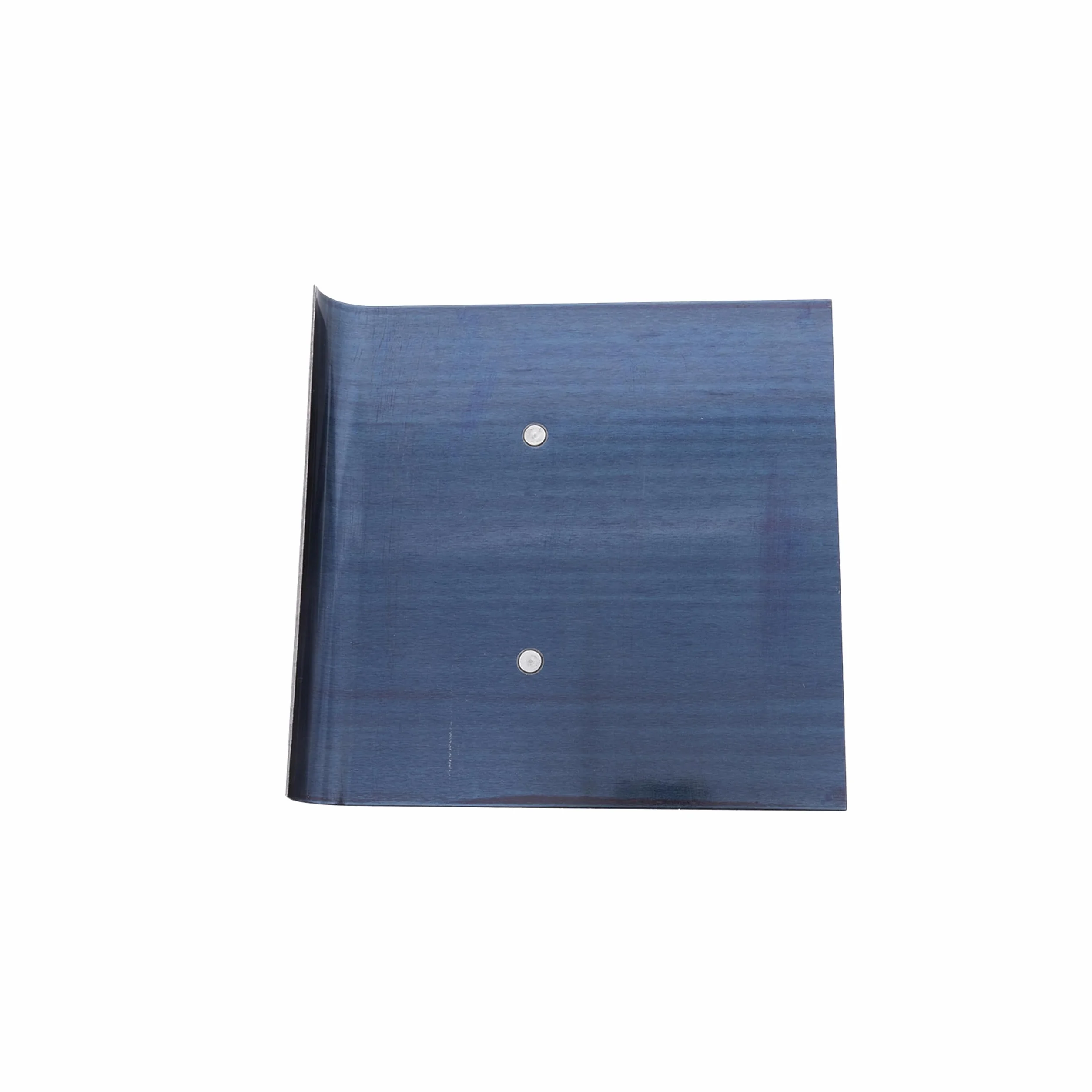 Fratasadora Marshalltown de acero azul con mango Durasoft, para redondear el hormigón, radio: 10 mm, labio 13 mm, tamaño de la fratasadora: 152x152 mm
