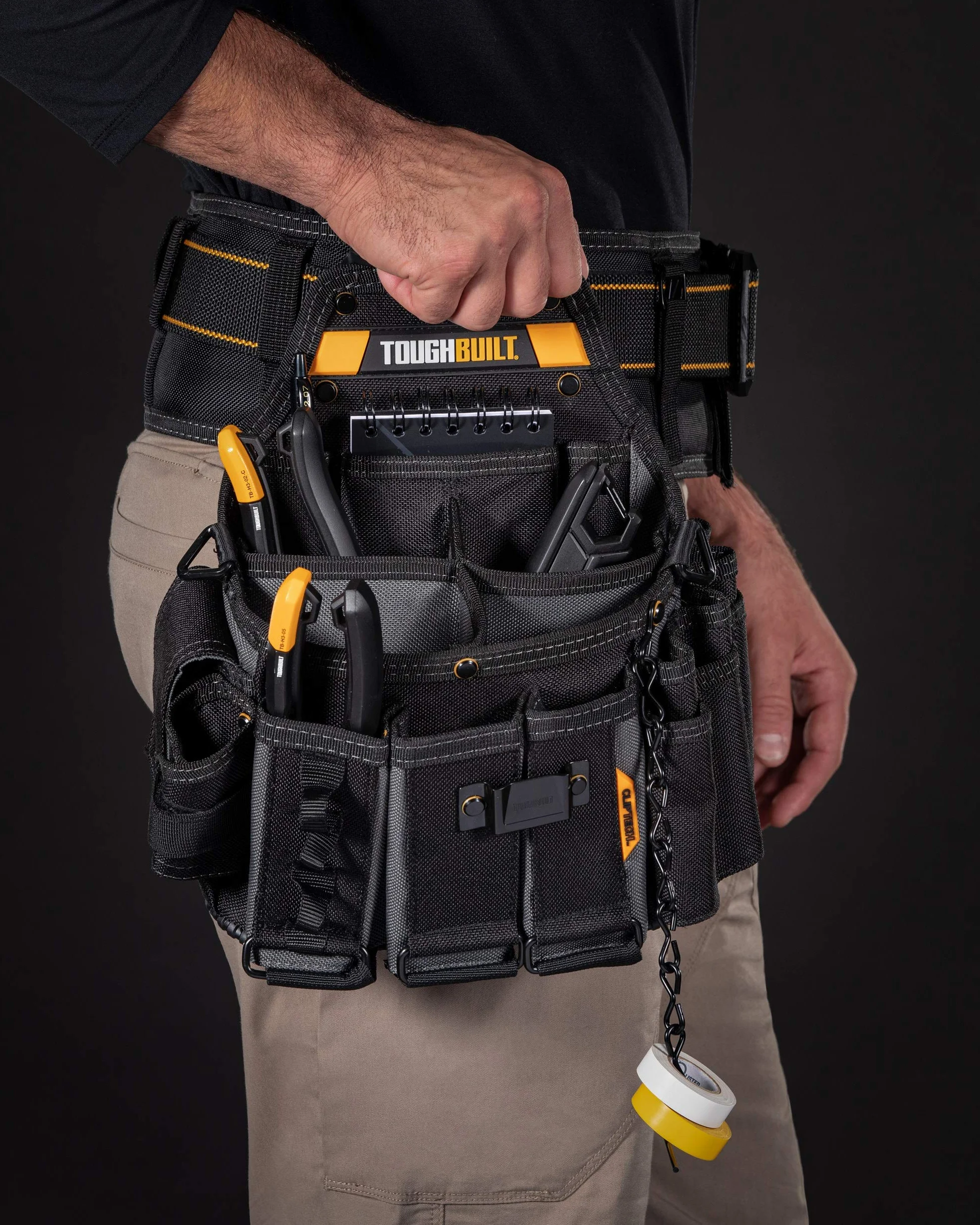 ToughBuilt Master TB-CT-104 Bolsa para Electricista con Correa para el Hombro