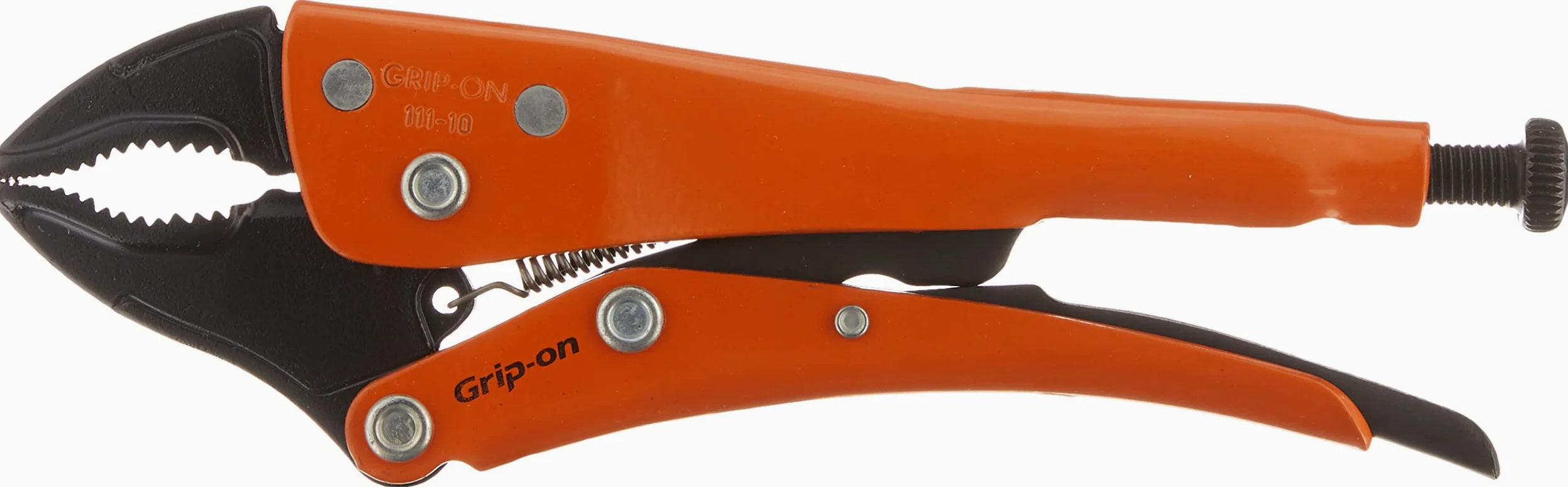 Grip-on 111 – 10 25,4 cm curvado mandíbula de bloqueo alicates, niquelado