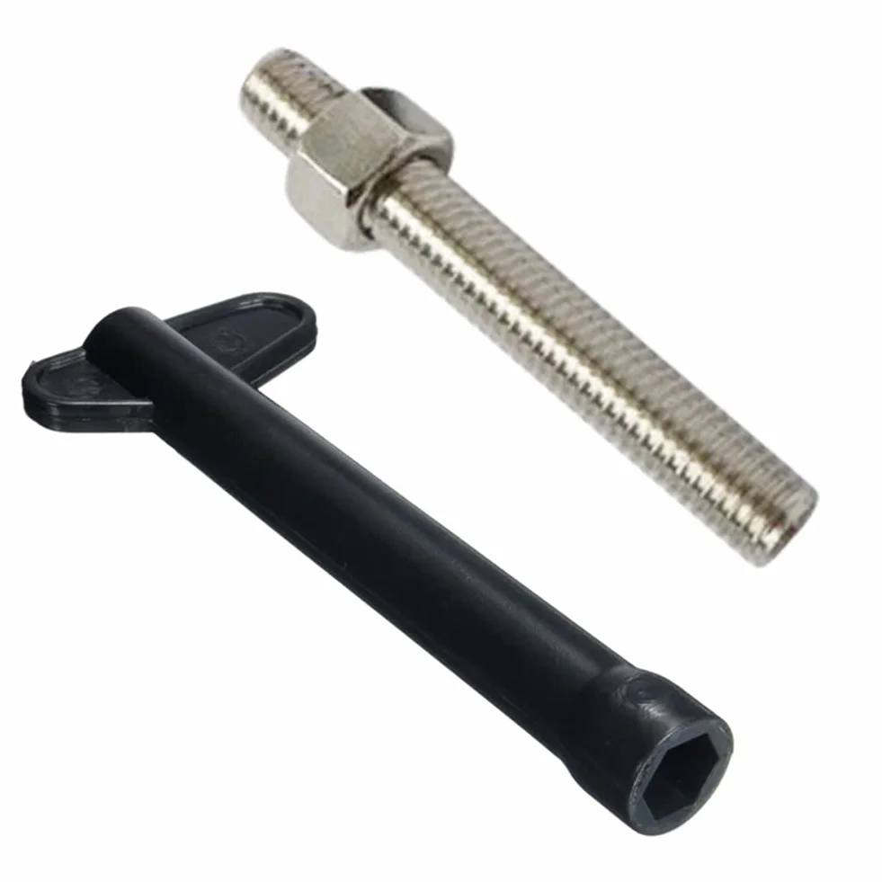SPORTARC Monoblock Lavabo & Fregadero Grifo Mezclador Grifo Abrazadera Kit 1 Perno M12 Grifo Juego de Fijación Perno Arandela Llave Llave Placa Set
