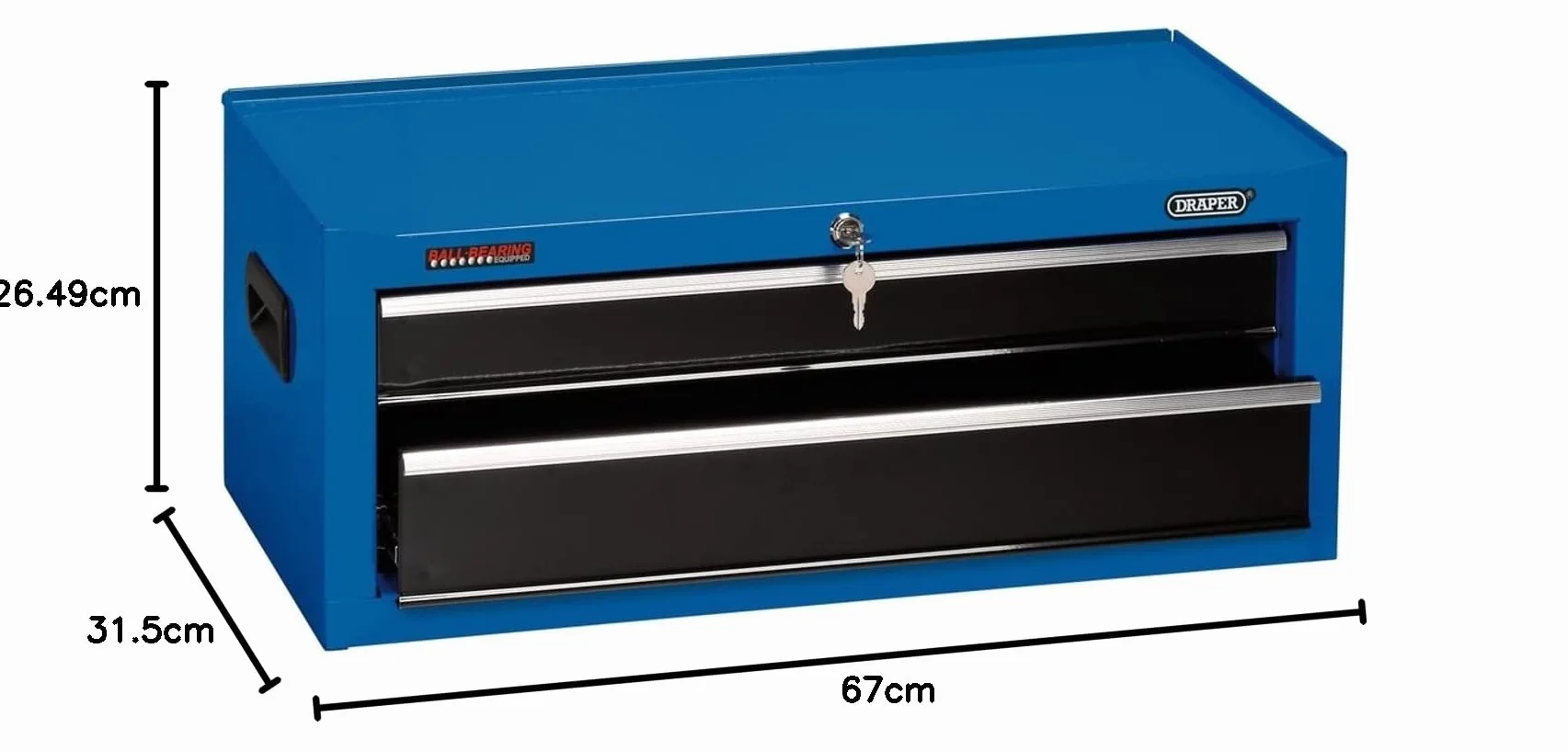 Draper Baúl de almacenamiento para herramientas 66 cm 14958