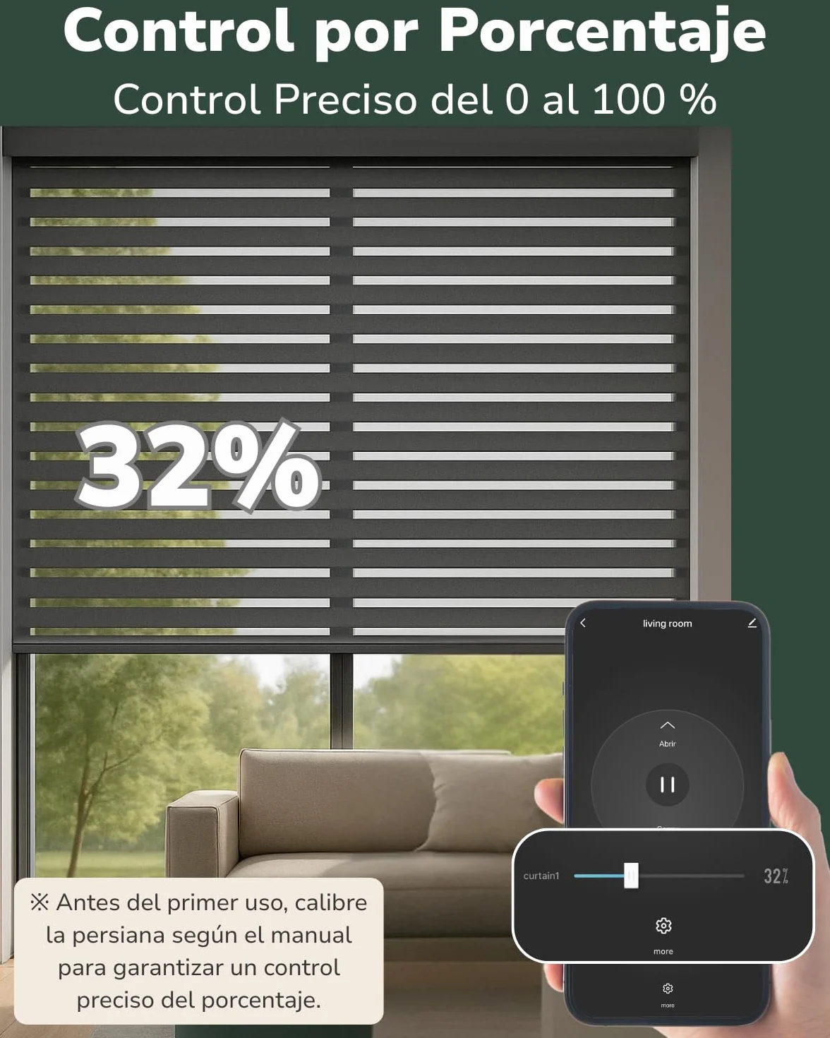 LoraTap Interruptor Persiana WiFi 2 Unidades: Apertura 0–100% con App | Apertura precisa sin parada manual – Grupos – Horarios – Control por voz – Sin hub – Conserva interruptor – AC 4 hilos 300W