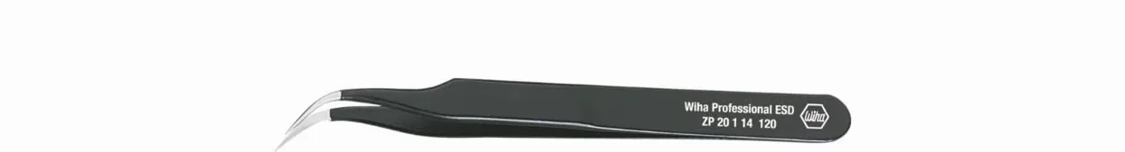 Wiha Pinzas de precisión Professional ESD de tipo 7a 120 mm (32335)